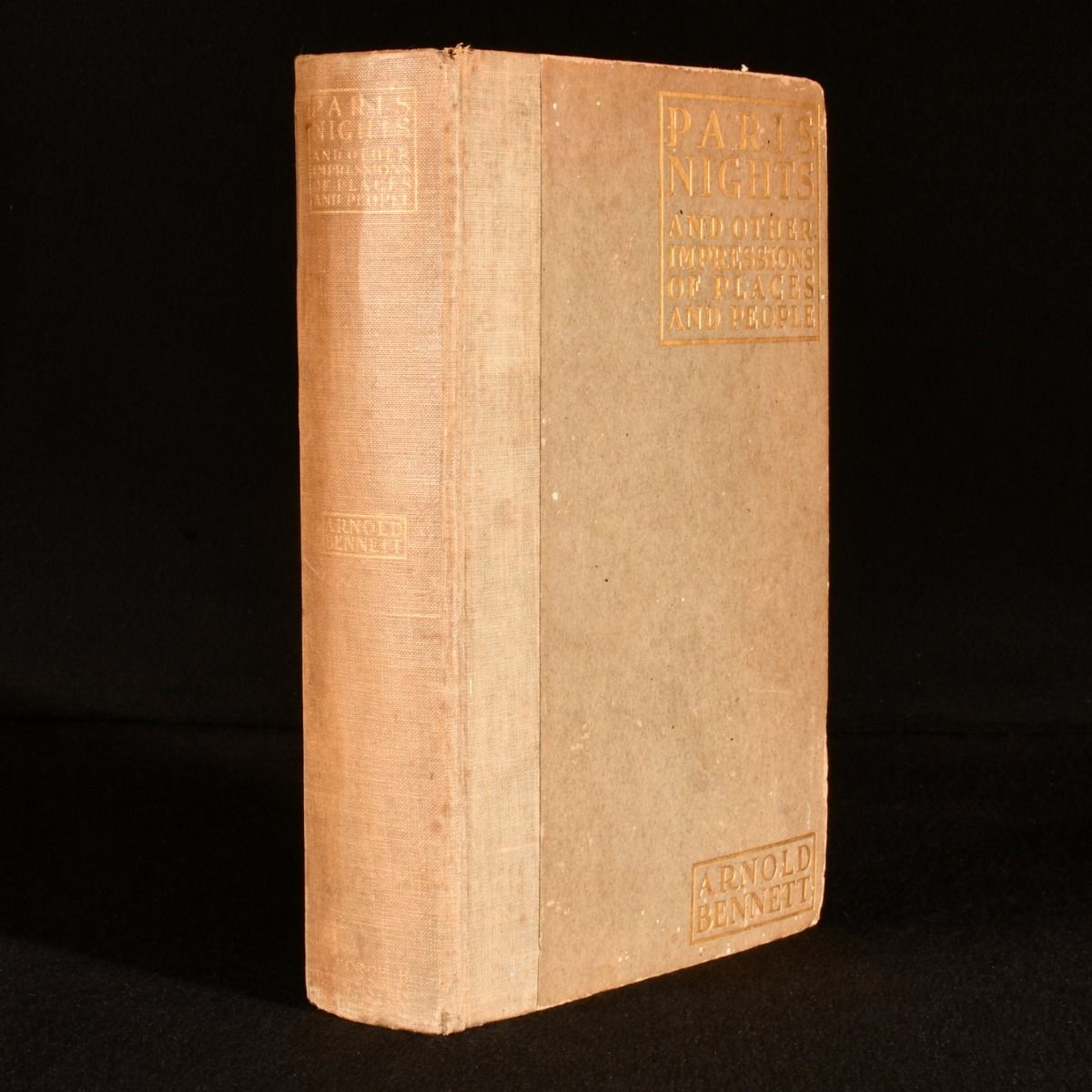 Arnold Bennett - Paris Nights and Other Impressions of Places and People