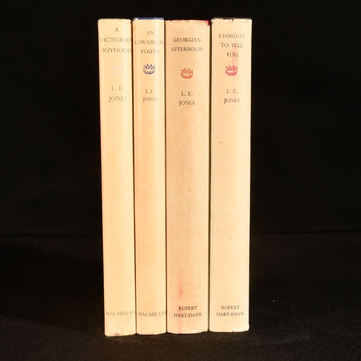 L. E. Jones - A Victorian Boyhood; an Edwardian Youth; Georgian Afternoon; I Forgot to Tell You