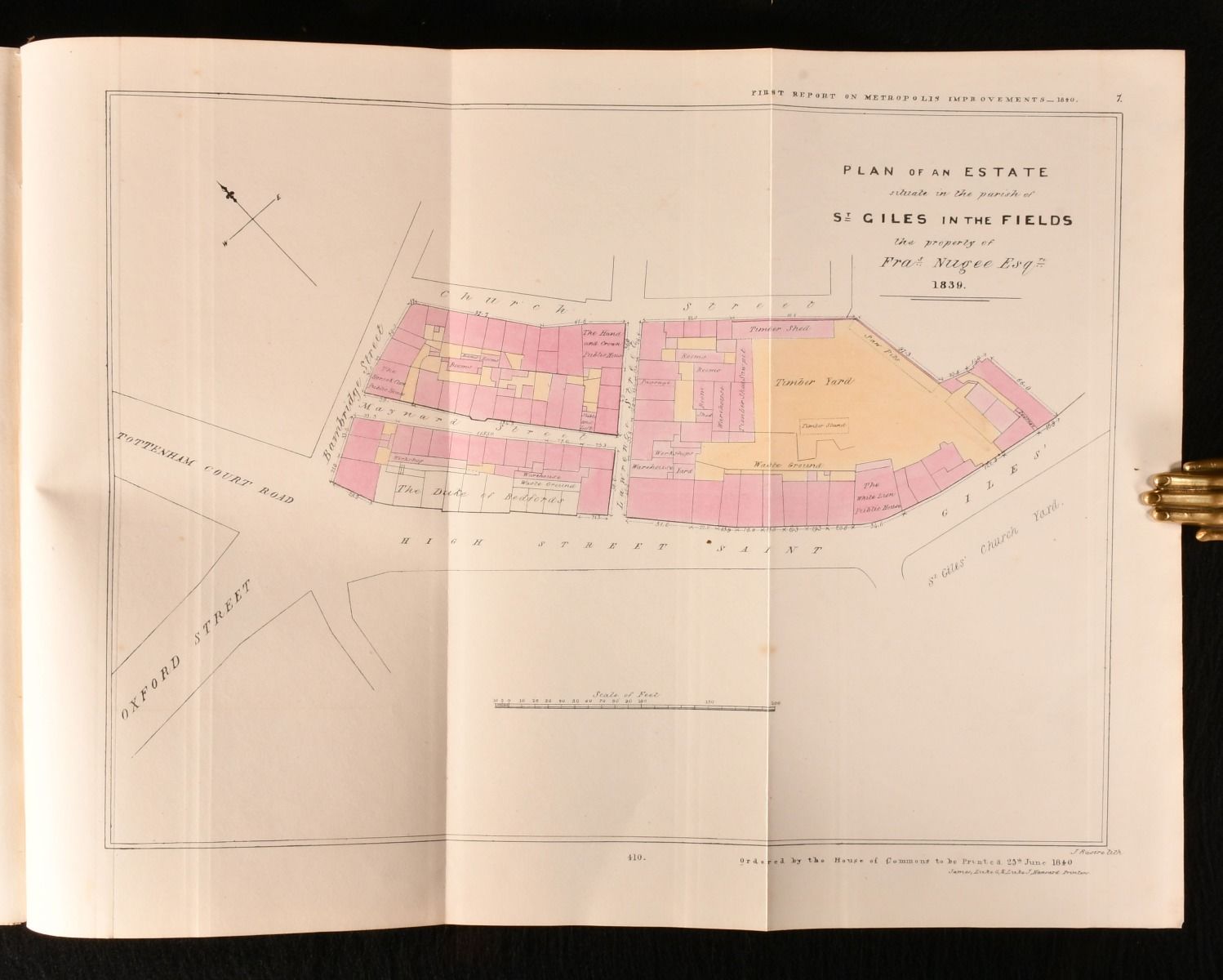 Anonymous - First Report from Select Committee on Metropolis Improvement; with the Minutes of Evidence