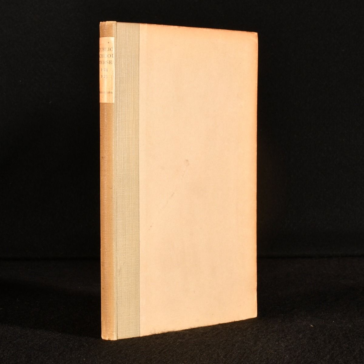 John Betjeman; et al. - Public School Verse: An Anthology