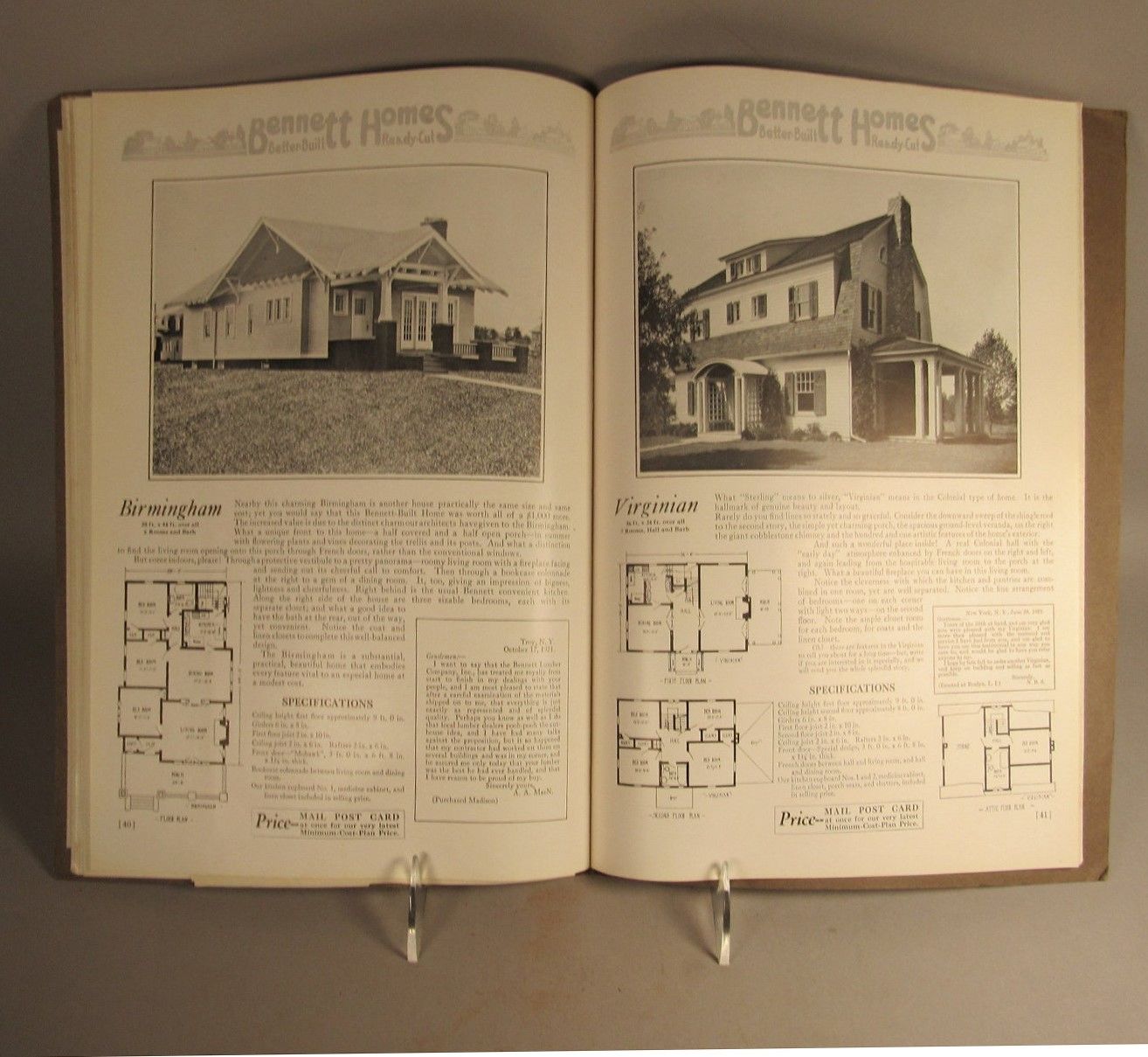 Homes, BetterBuilt, ReadyCut Catalog No. 21. With Prices.