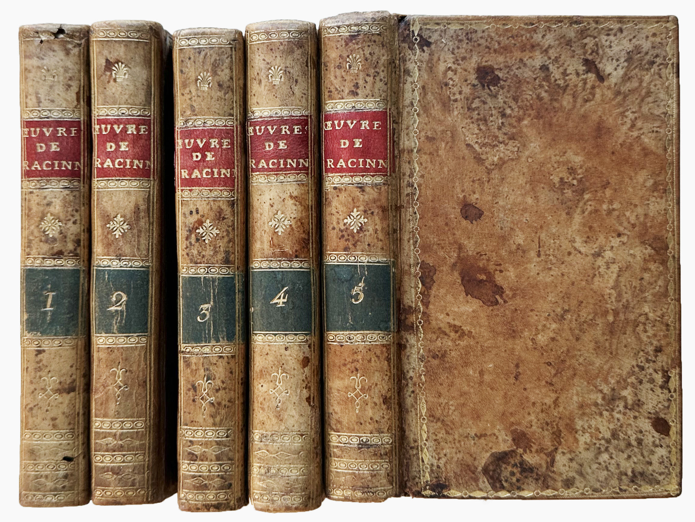 Oeuvres de Jean Racine. Edition stereotype.
