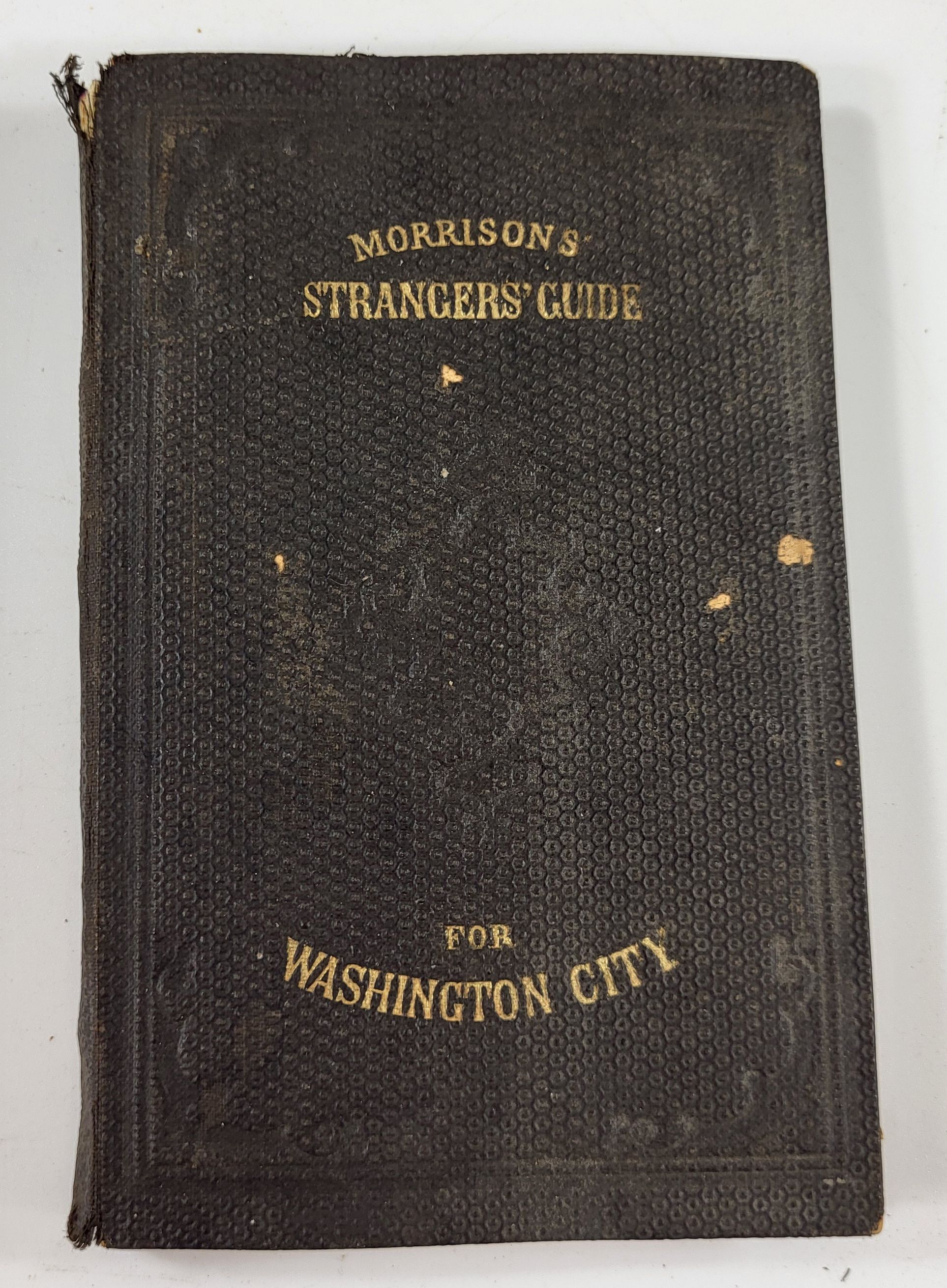 Morrison's Stranger's Guide for Washington City