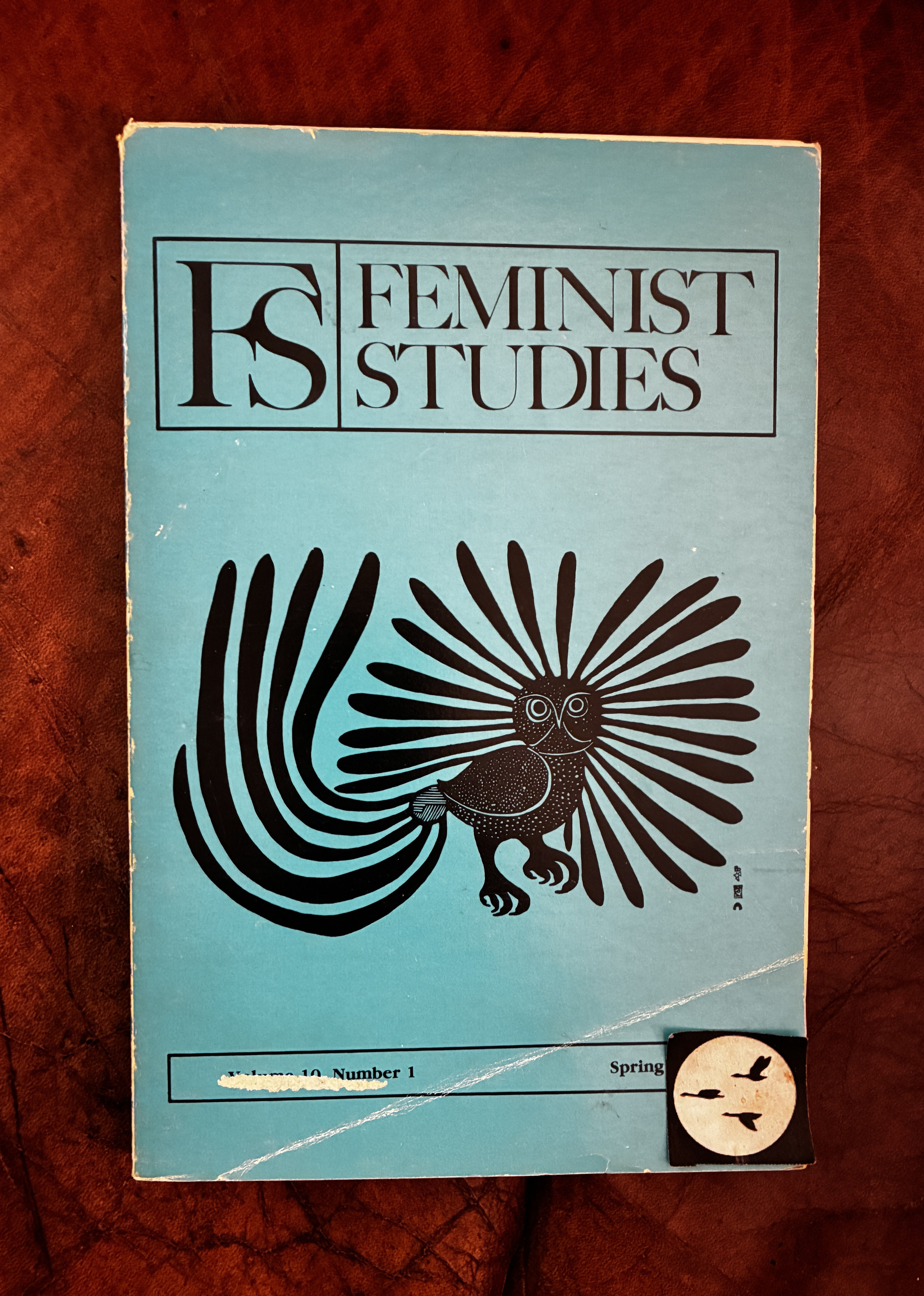 Feminist Studies Journal Vol 10 Number 1 Spring 1984 Inuit Women Artists: An Art Essay Josephine Withers In Quest of the Writer Ding Ling