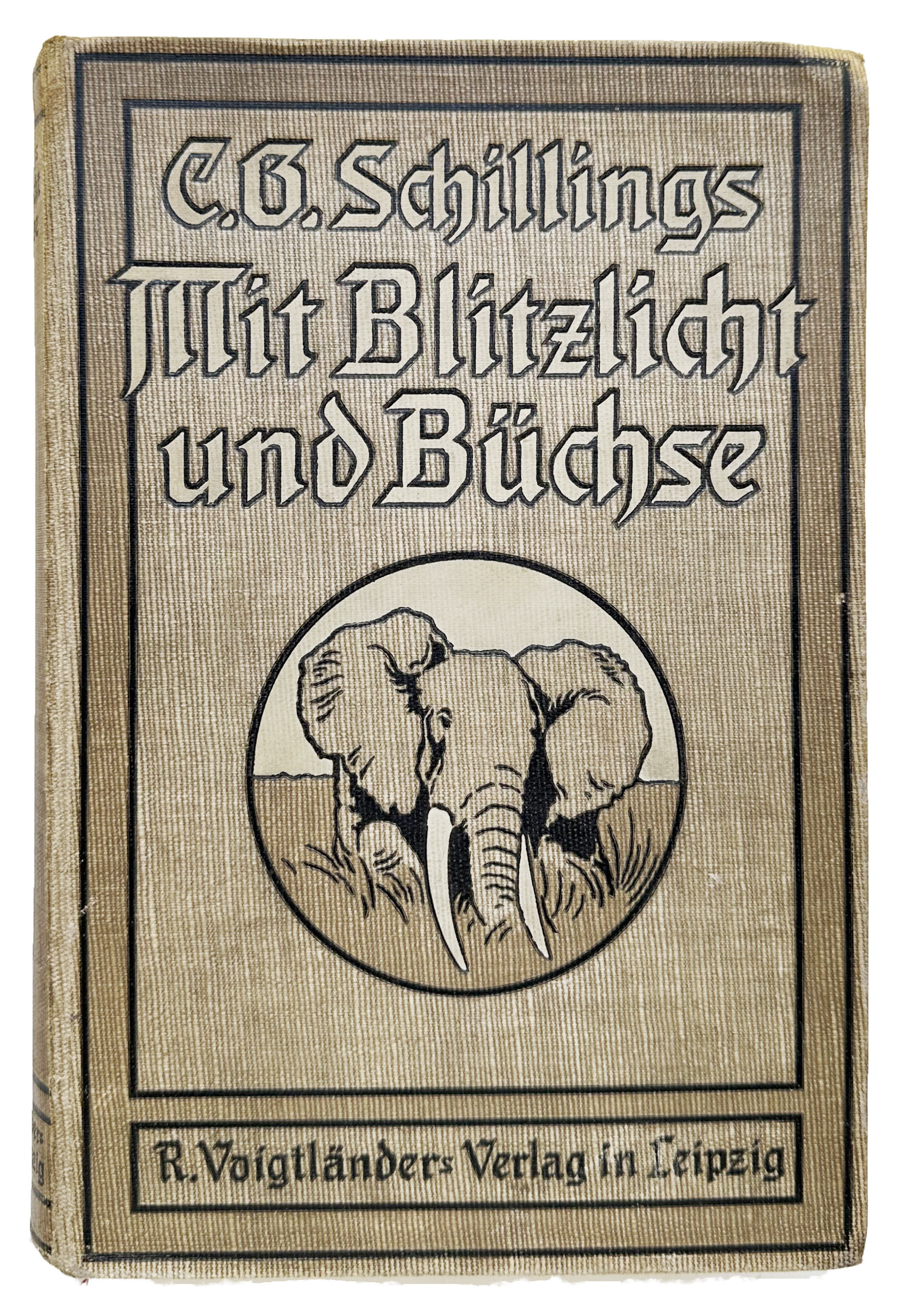 Mit Blitzlicht und Buchse. Neue Beobachtungen und Erlebnisse in der Wildnis inmitten der Tierwelt von Aquatoriale-Ostafrika.