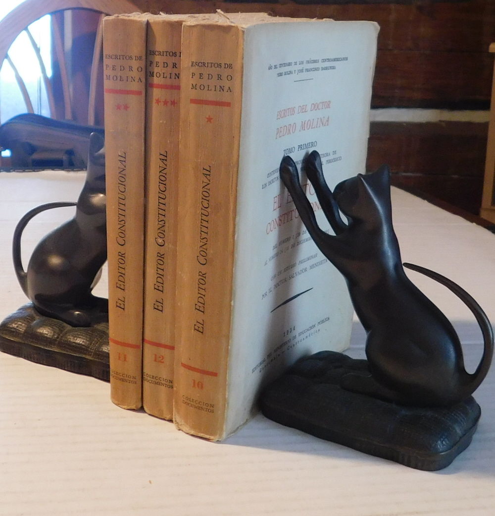 ESCRITOS DEL DOCTOR PEDRO MOLINA: TOMO PRIMERO: Conteniendo la reproduccio n ntegra de los escritos del primer semestre del peri dico EL EDITOR CONSTITUCIONAL. Del n mero 1, (28 de julio), al n mero 24, (11 de diciembre de 1820). Con un estudio preliminar por EL Doctor Salvador Mendieta. / TOMO SEGU