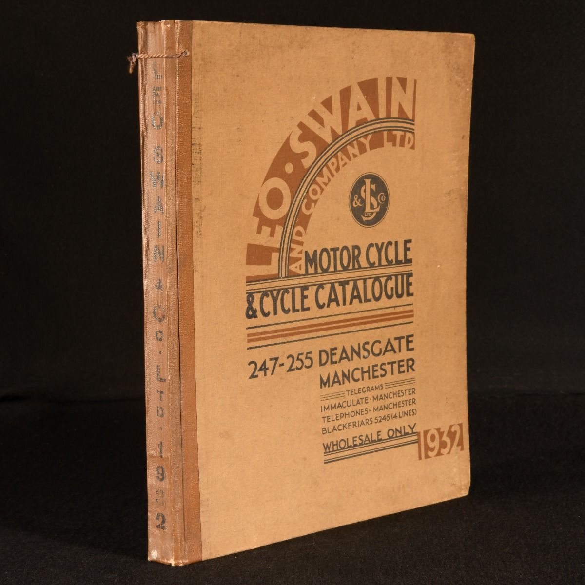 Leo Swain & Company, Ltd. - Catalogue of Motor Cycle and Cycle Accessories, Camping and Hiking Equipment, Sidelines, Etc.