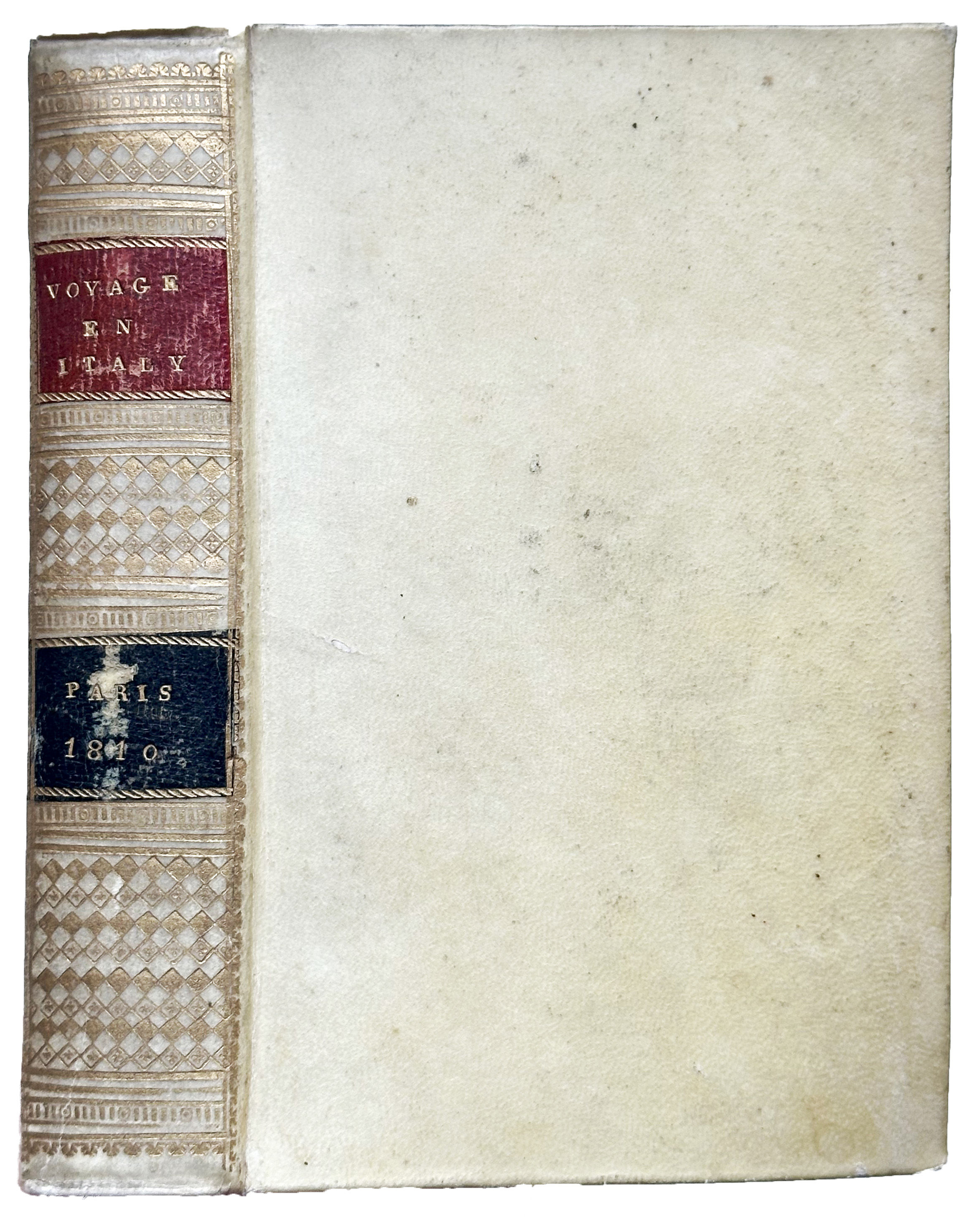 Voyage en Italie de l'Abbe Barthelemy, . . . fait par ordre du roi, en 1755 et 1756, Imprime, avec l'agrement de sa Famille, sur les Lettres originales de cet Academicien, ecrites au Comte de Caylus.