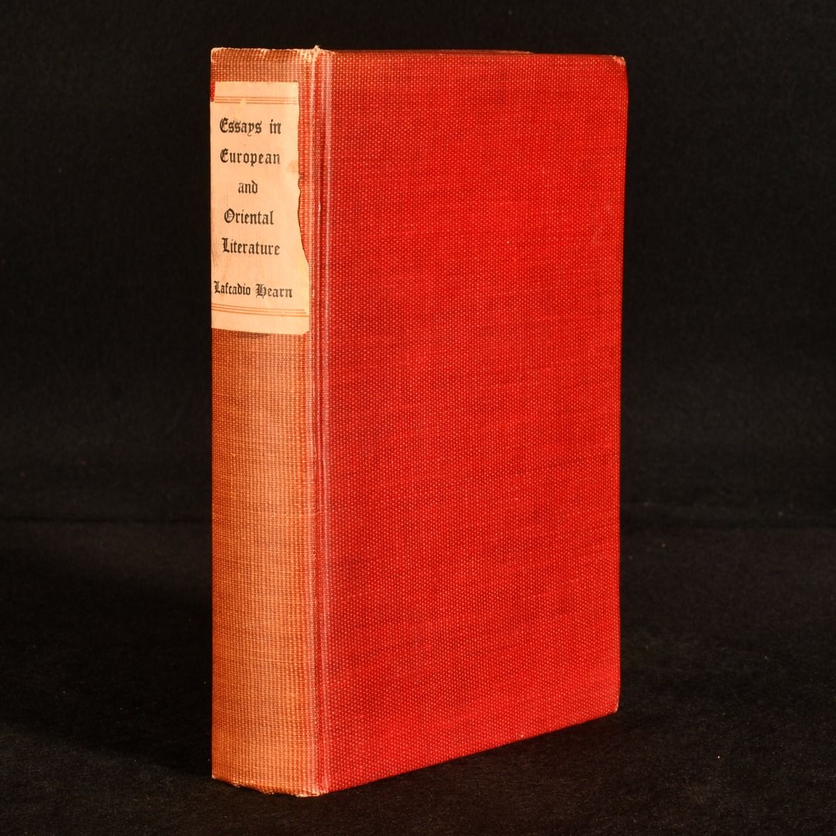 Lafcadio Hearn - Essays in European and Oriental Literature: Arranged and Edited by Albert Mordell