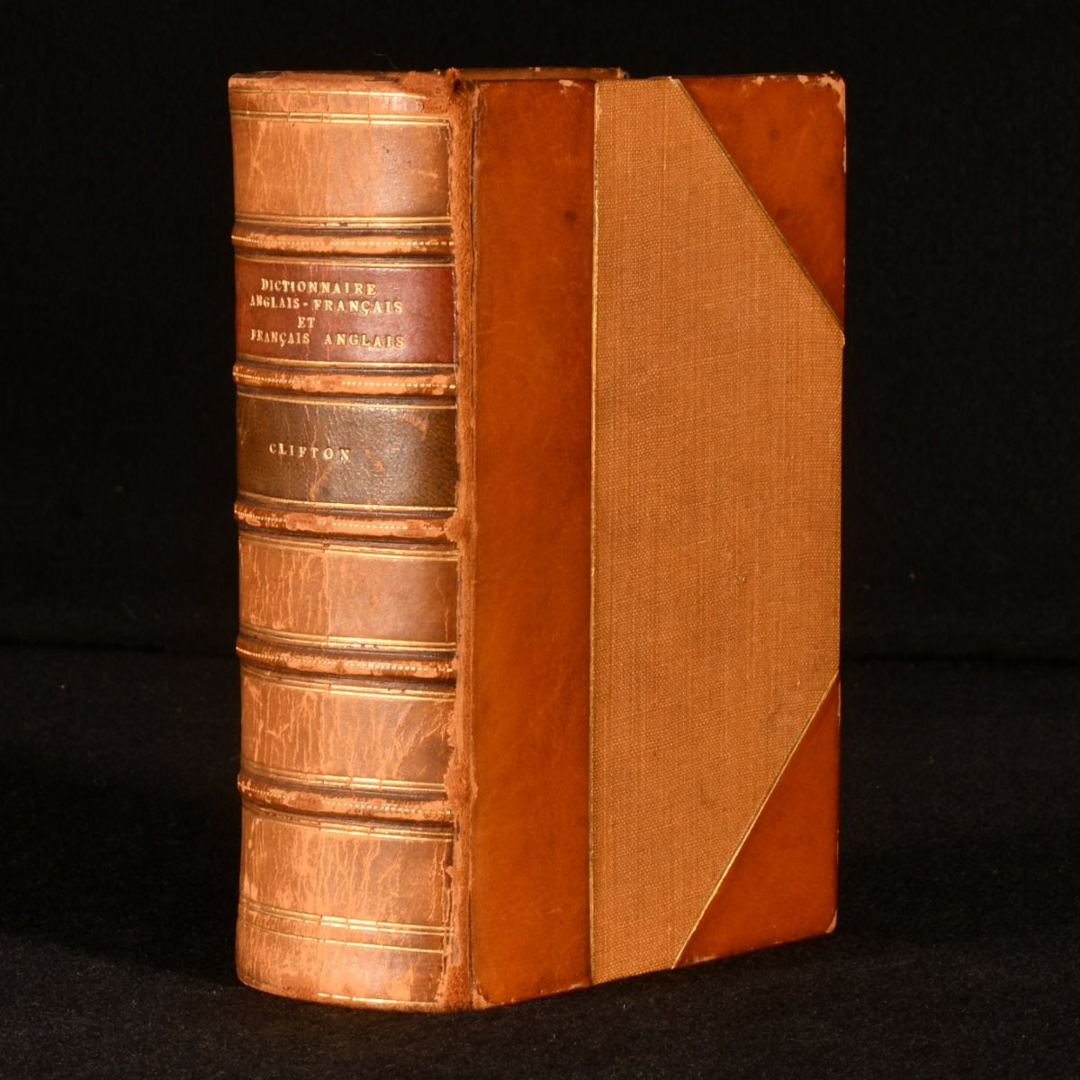 E. Clifton; E. Fenard - Nouveau Dictionnaire Anglais-Francais Et Francais-Anglais: Contenant Tout le Vocabulaire de la Langue Usuelle Et Donnant la Prononciation Figuree de Tous Les Mots Anglais Et Celle Des Mots Francais Dans le Cas Douteux Et Difficiles