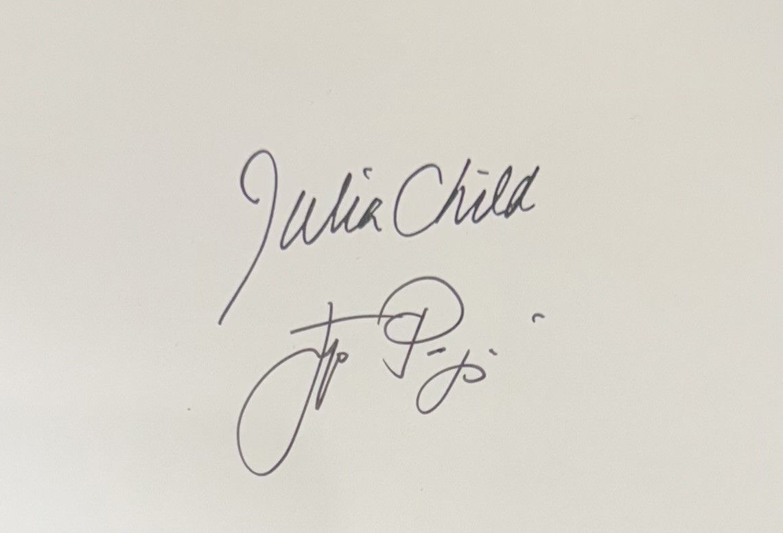 Julia and Jacques: Cooking at Home [Signed]