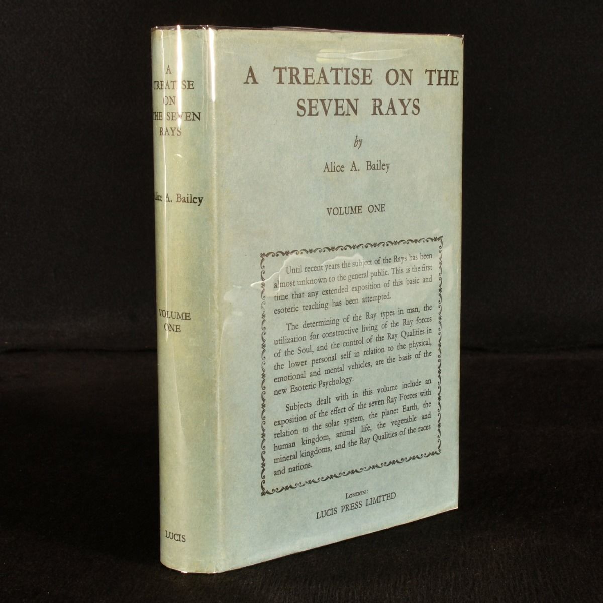 Alice A. Bailey - A Treatise on the Seven Rays: Esoteric Psychology. Volume I.