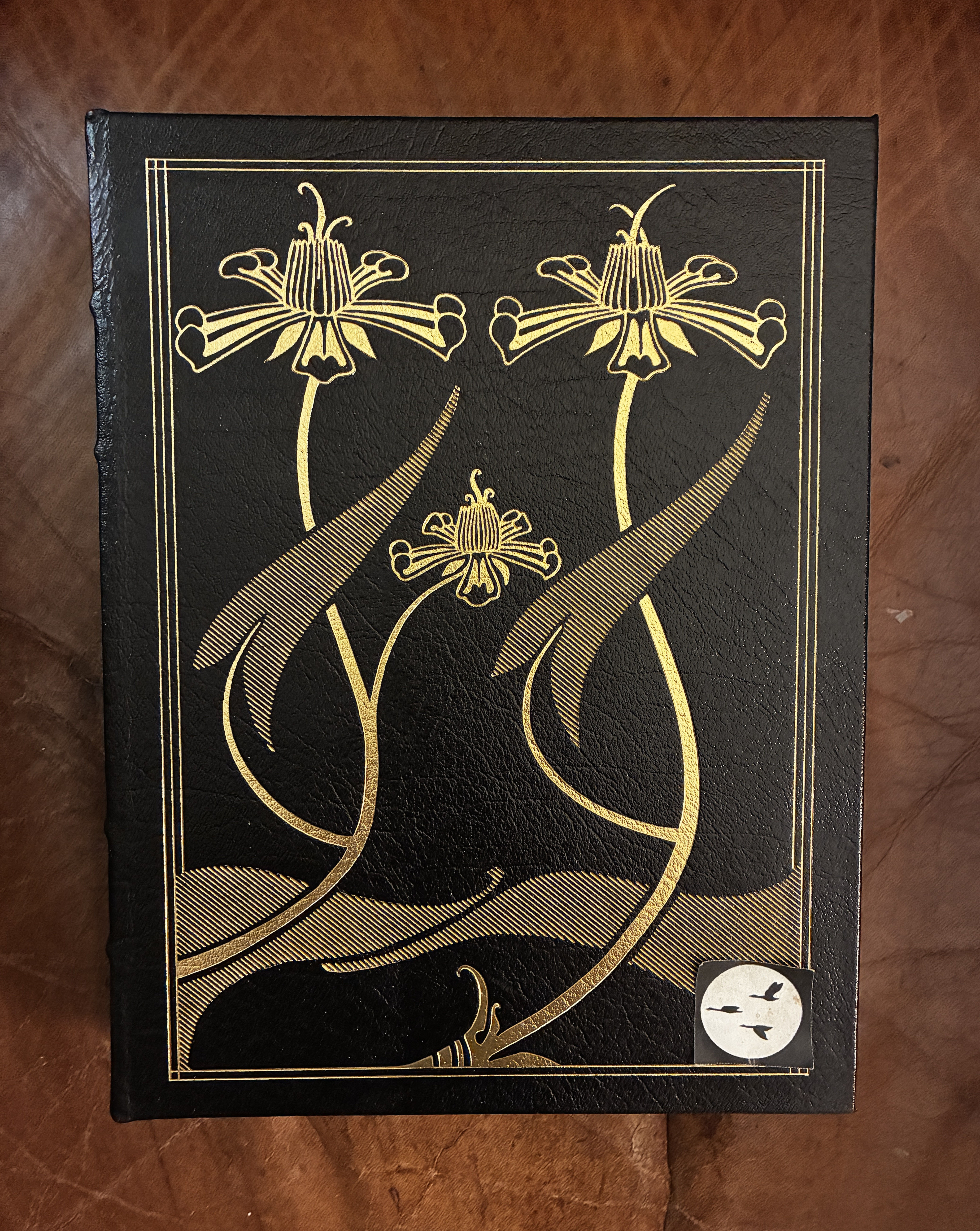 LE MORTE DARTHUR Easton Press Sir Thomas Malory Black Full Leather and Gold Illustrated by Aubrey Beardsley