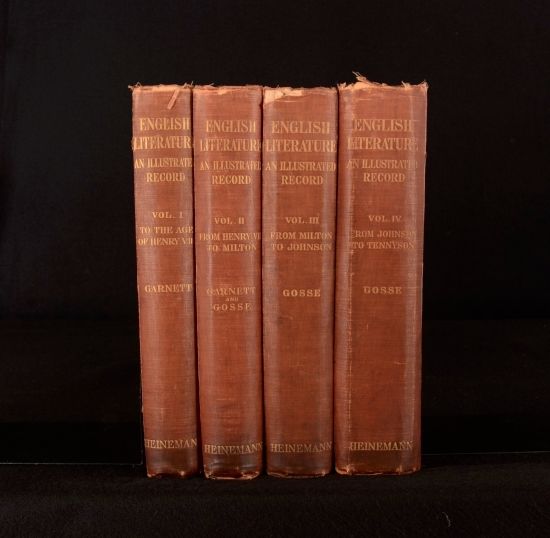 Richard Garnett; Edmund Gosse - English Literature an Illustrated Record