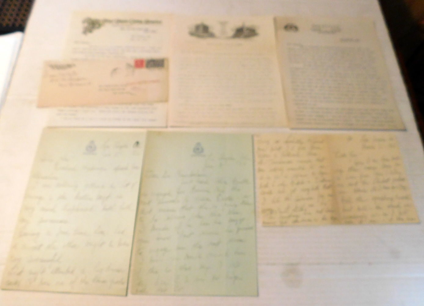 AN ARCHIVE of CORRESPONDENCE mostly consisting of SIGNED LETTERS from the OPERATIC MEZZO-SOPRANO STELLA DE METTE who, encouraged by Enrico Caruso, studied and starred in Opera. All are addressed to her manager Chamberlain Brown, and she mentions her admiration for the dancer Stasia Ledowa and the co