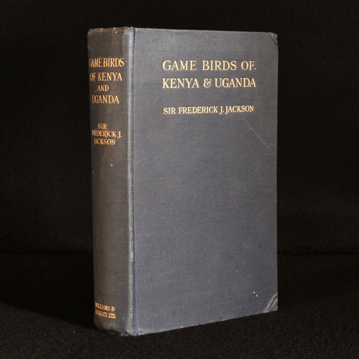 Sir Frederick J. Jackson - Notes on the Game Birds of Kenya and Uganda