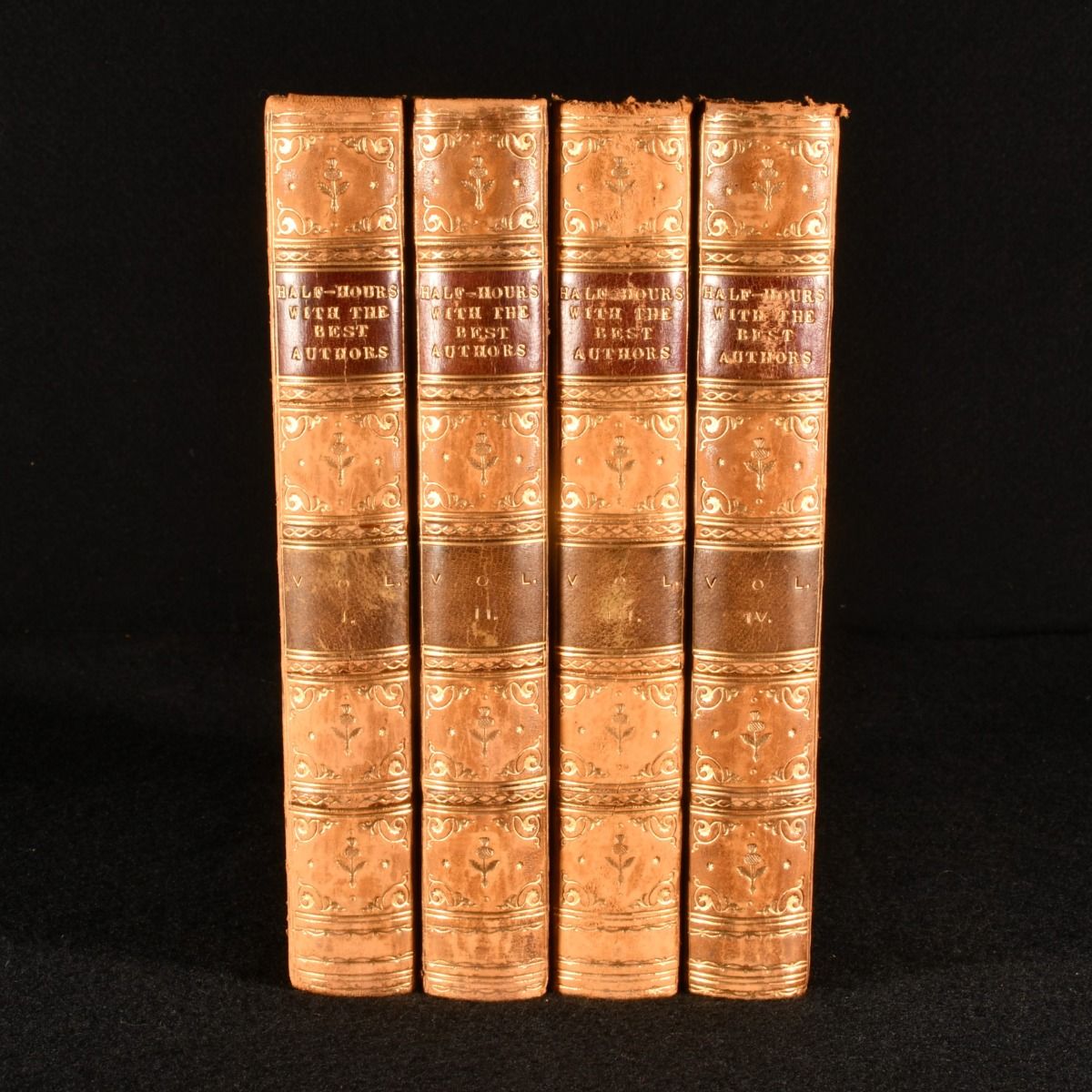 Charles Knight [ed.] - Half-Hours with the Best Authors