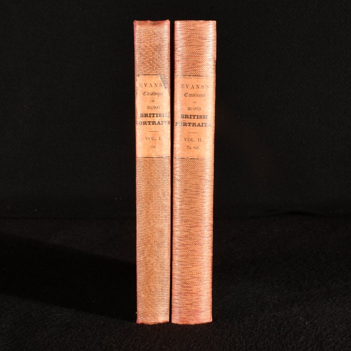 Edward Evans - Catalogue of a Collection of Engraved Portraits, the Largest Ever Submitted to the Public; Comprising Nearly Twenty Thousand Portraits of Persons Connected with the History and Literature of This Country. From the Earliest Period to the Present Time. With an Enumeration of the Circumstances Connecting the Most Eminent Persons with the Various Counties of Great Britain, Preferments of the Clergy, &C. Alphabetically Arranged with the Names of the Painter and Engraver, and the Size of Each Plate