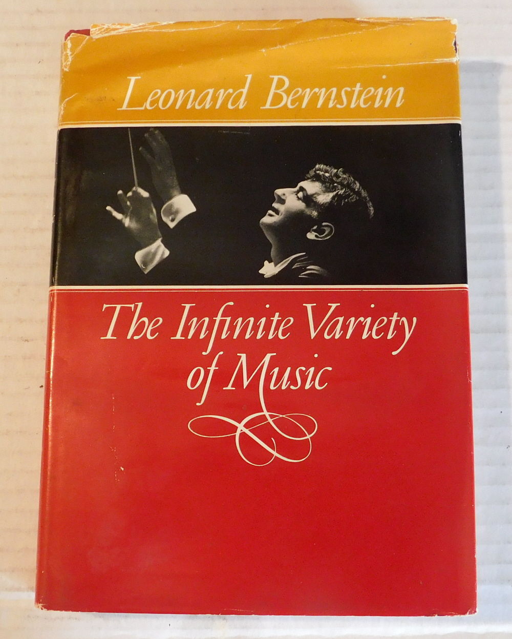 THE INFINITE VARIETY OF MUSIC. [INSCRIBED & SIGNED by LEONARD BERNSTEIN to NY Philharmonic Principal Oboist HAROLD GROMBERG].