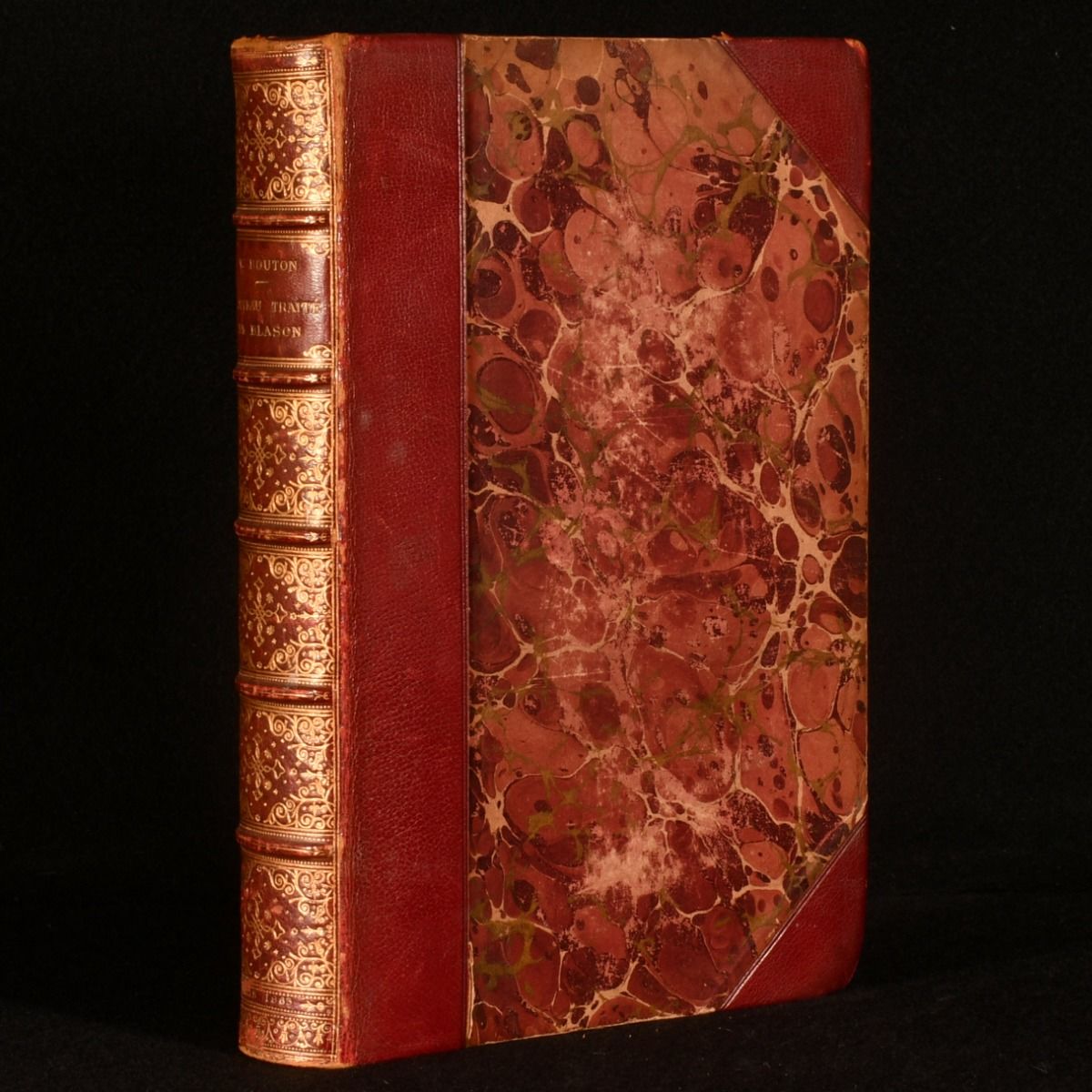 Victor Bouton - 1863 Nouveau Trait de Blason Ou Science Des Armoiries