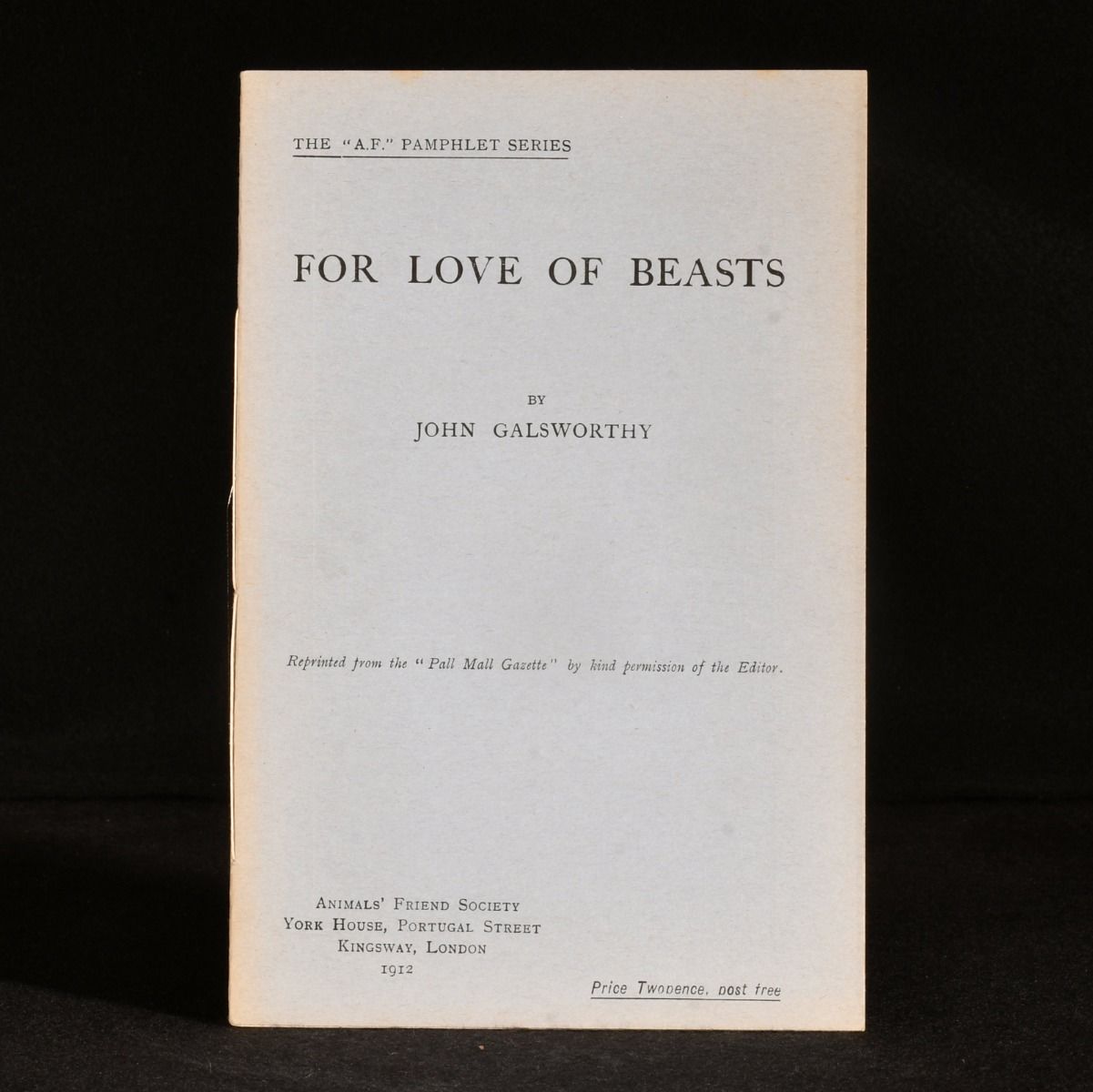 John Galsworthy - For Love of Beasts