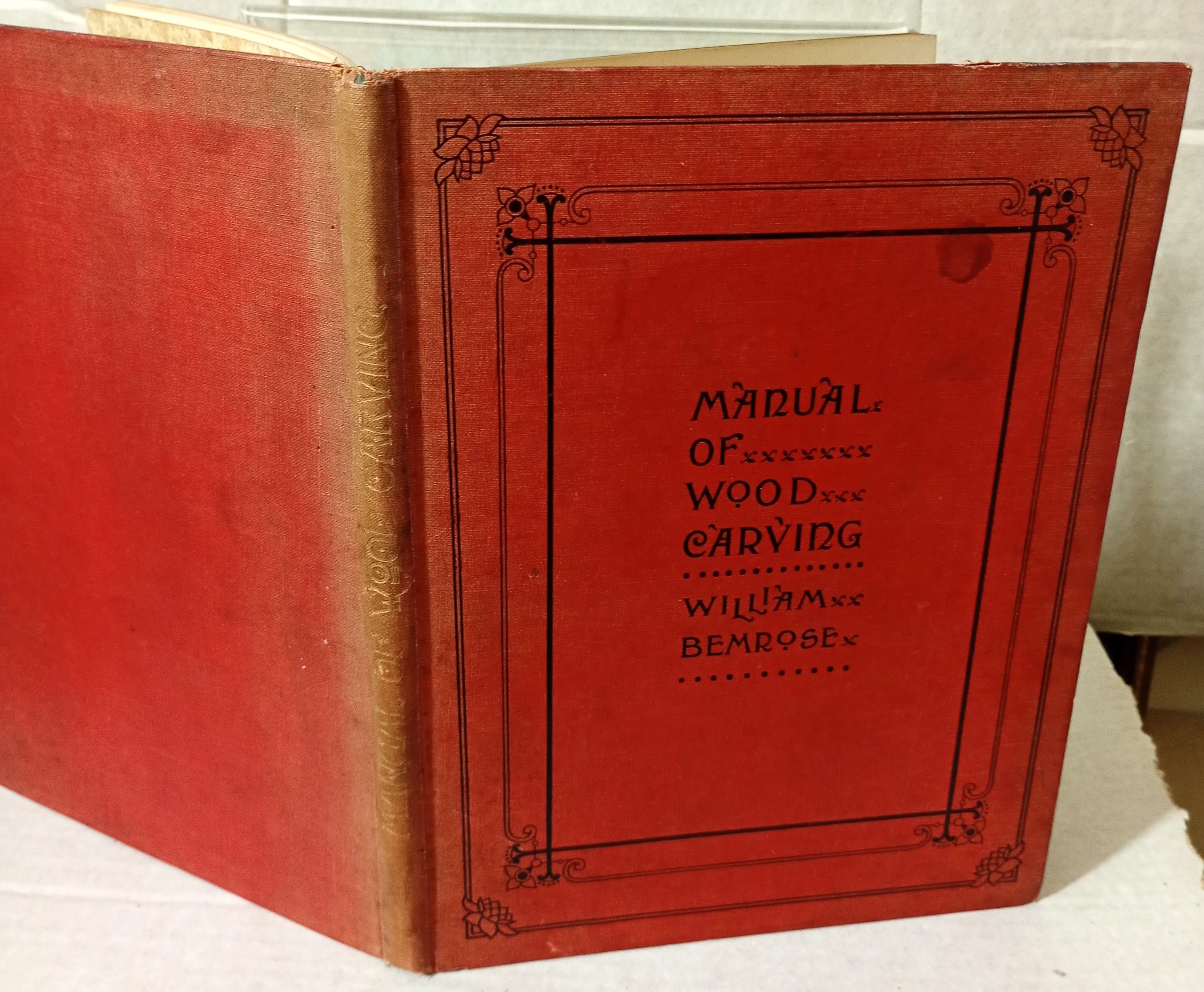 MANUAL OF WOOD CARVING With Practical Instructions for Learners of the Art and Original and Selected Designs