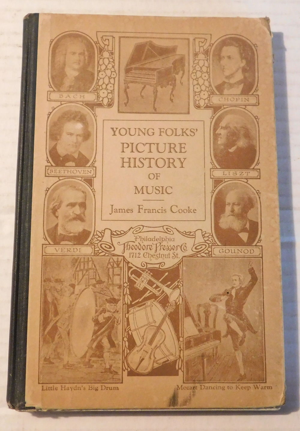 YOUNG FOLKS' PICTURE-HISTORY OF MUSIC. By James Francis Cooke. With 