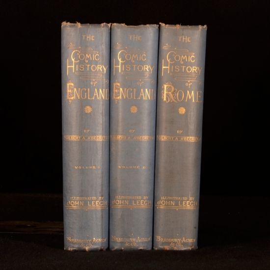 Gilbert A Beckett - The Comic History of England and the Comic History of Rome