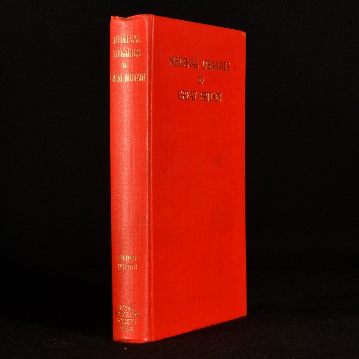 N. R. Ker - Medieval Libraries of Great Britain, a List of Surviving Books
