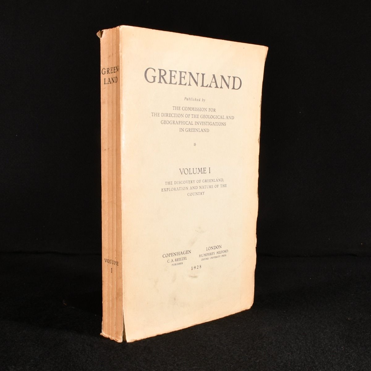 M. Vahl [ed.] - Greenland Volume I: The Discovery of Greenland, Exploration and Nature of the Country