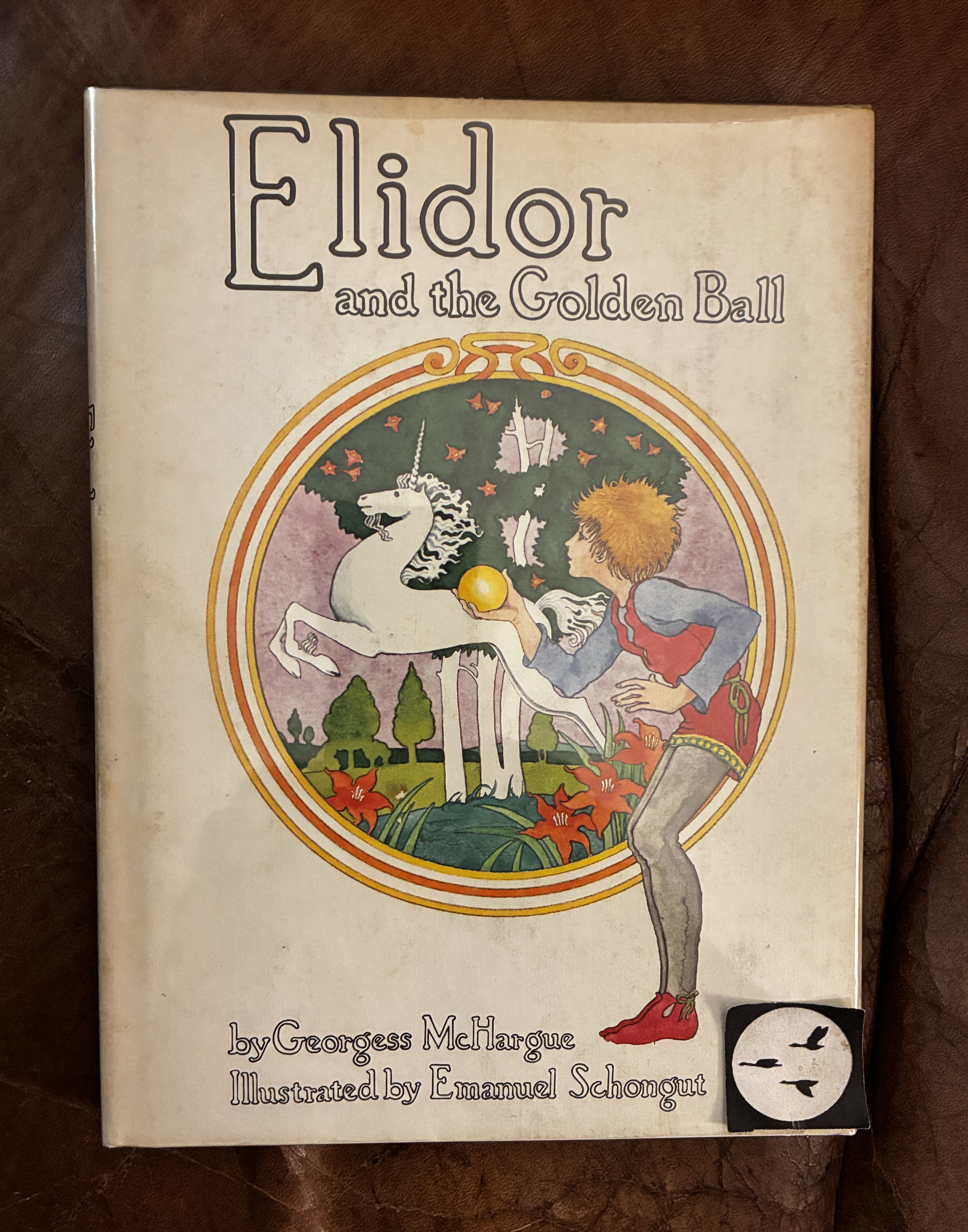 Elidor And The Golden Ball Two tone Illustrations Emanuel Schongut