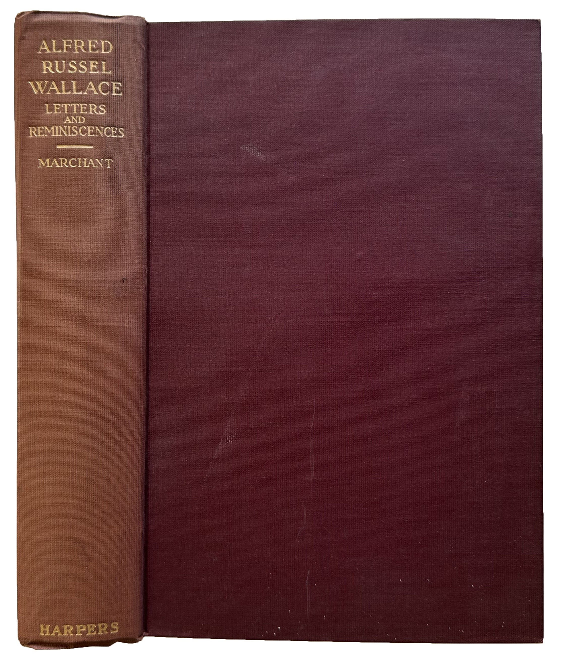 Alfred Russel Wallace, letters and reminiscences.
