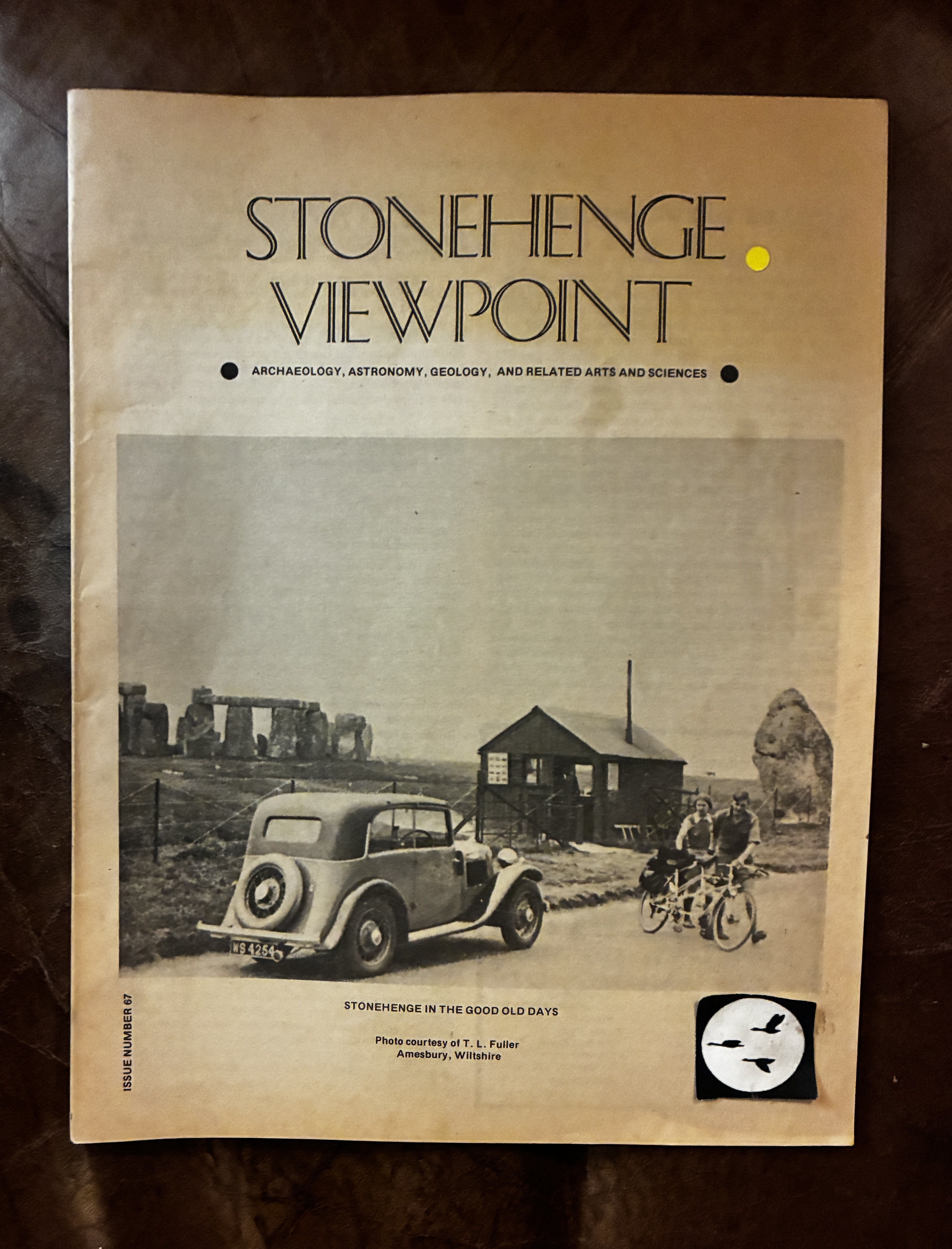 Geraint by Paul Karksson Johnstone Stonehenge Viewpoint Issue Number 67 September-October 1985