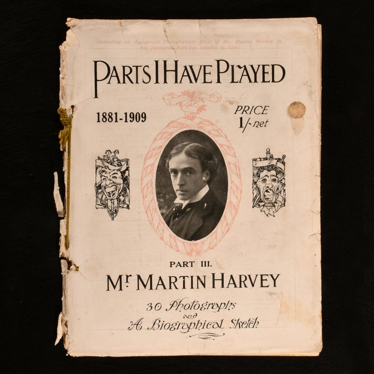 Anonymous - Parts I Have Played Mr Martin Harvey