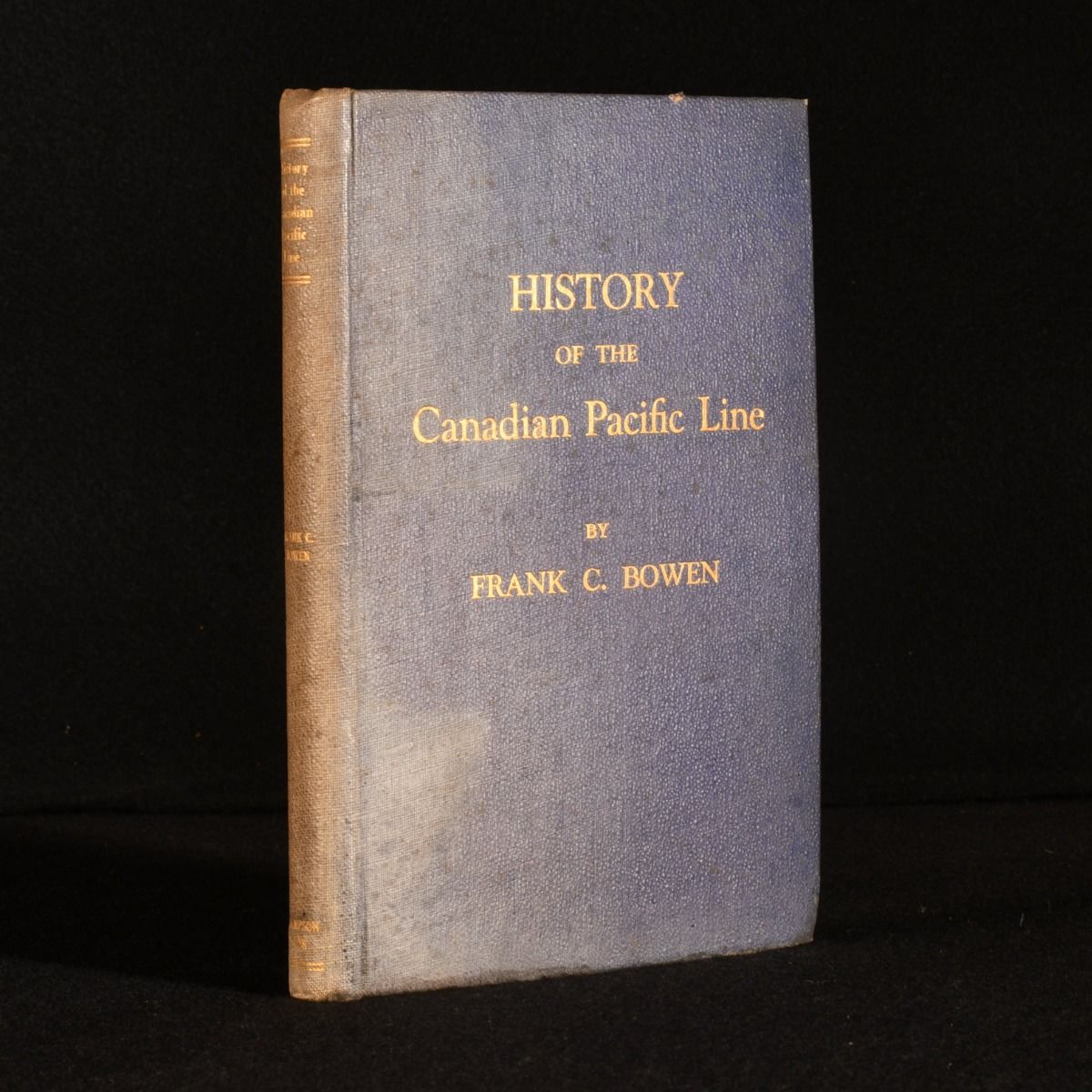 Frank C Bowen - History of the Canadian Pacific Line