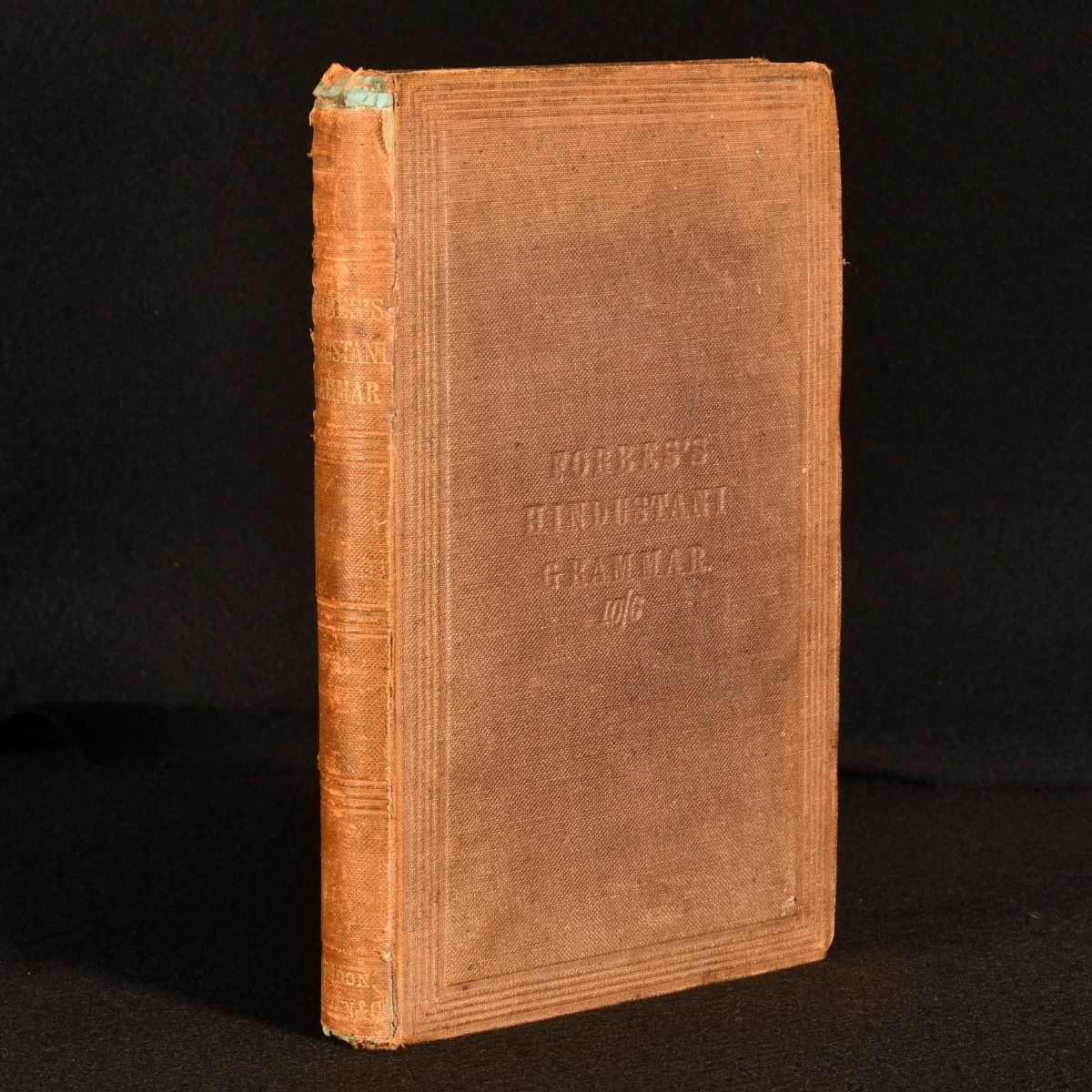 Duncan Forbes - A Grammar of the Hindustani Language