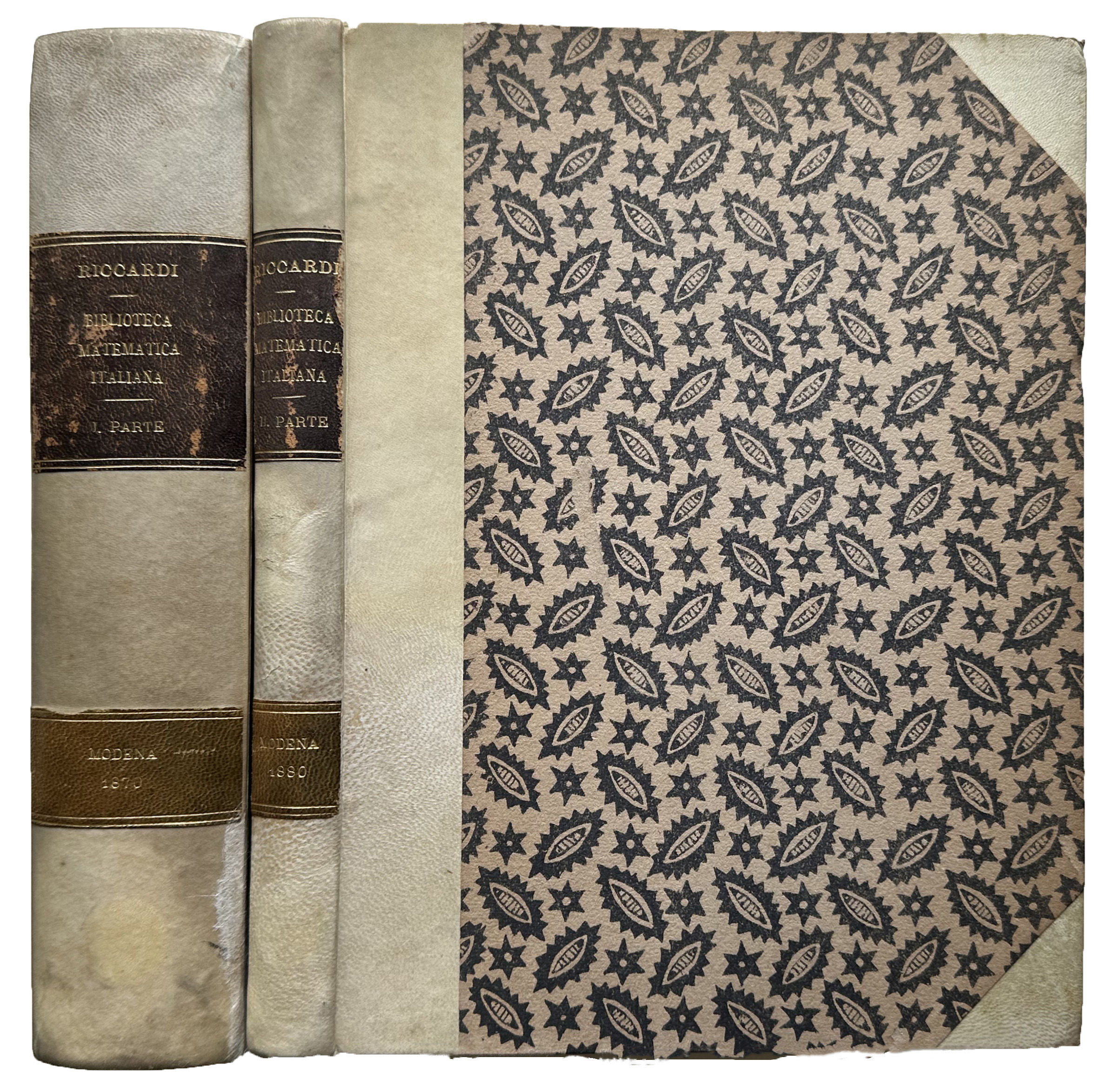 Biblioteca Matematica Italiana dalla origine della stampa ai primi anni del secolo XIX.