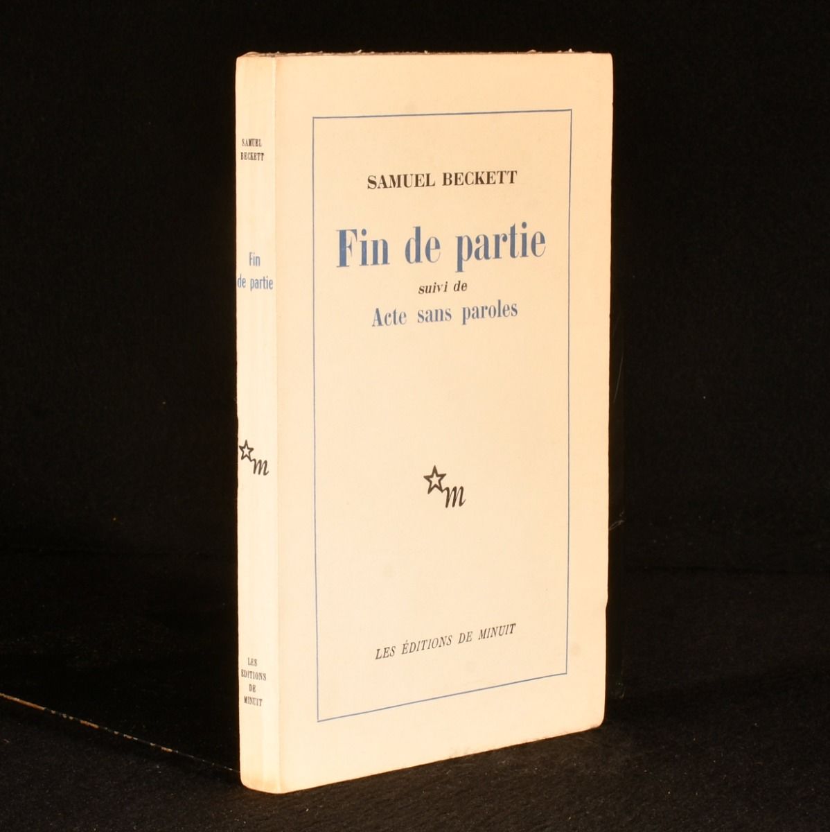 Samuel Beckett - Fin de Partie Suivi de Acte Sans Paroles