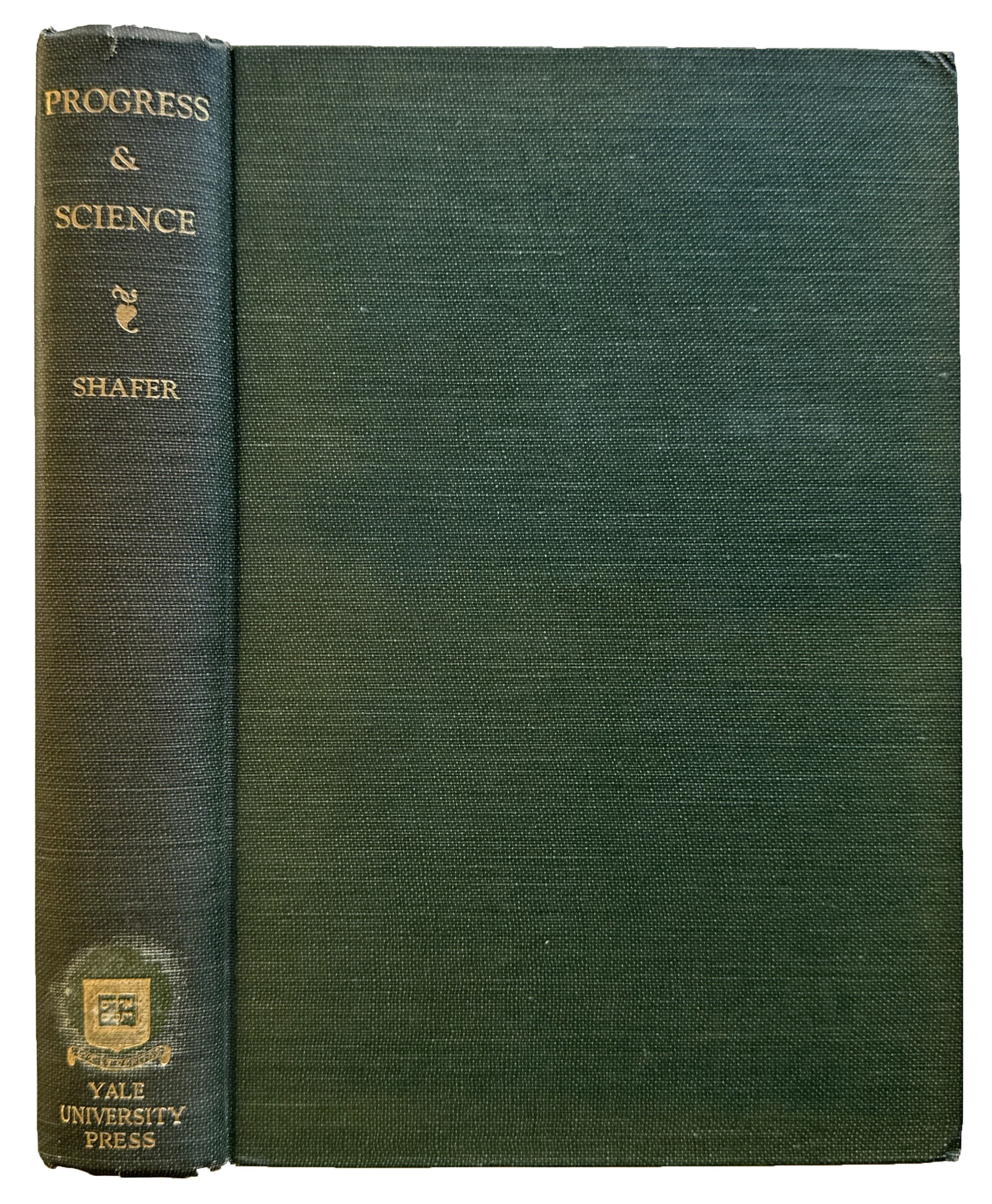 Progress and Science; essays in criticism.