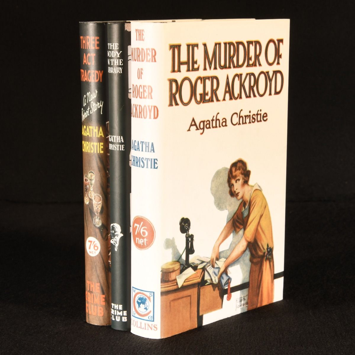 Agatha Christie - The Body in the Library; the Murder of Roger Ackroyd; Three Act Tragedy