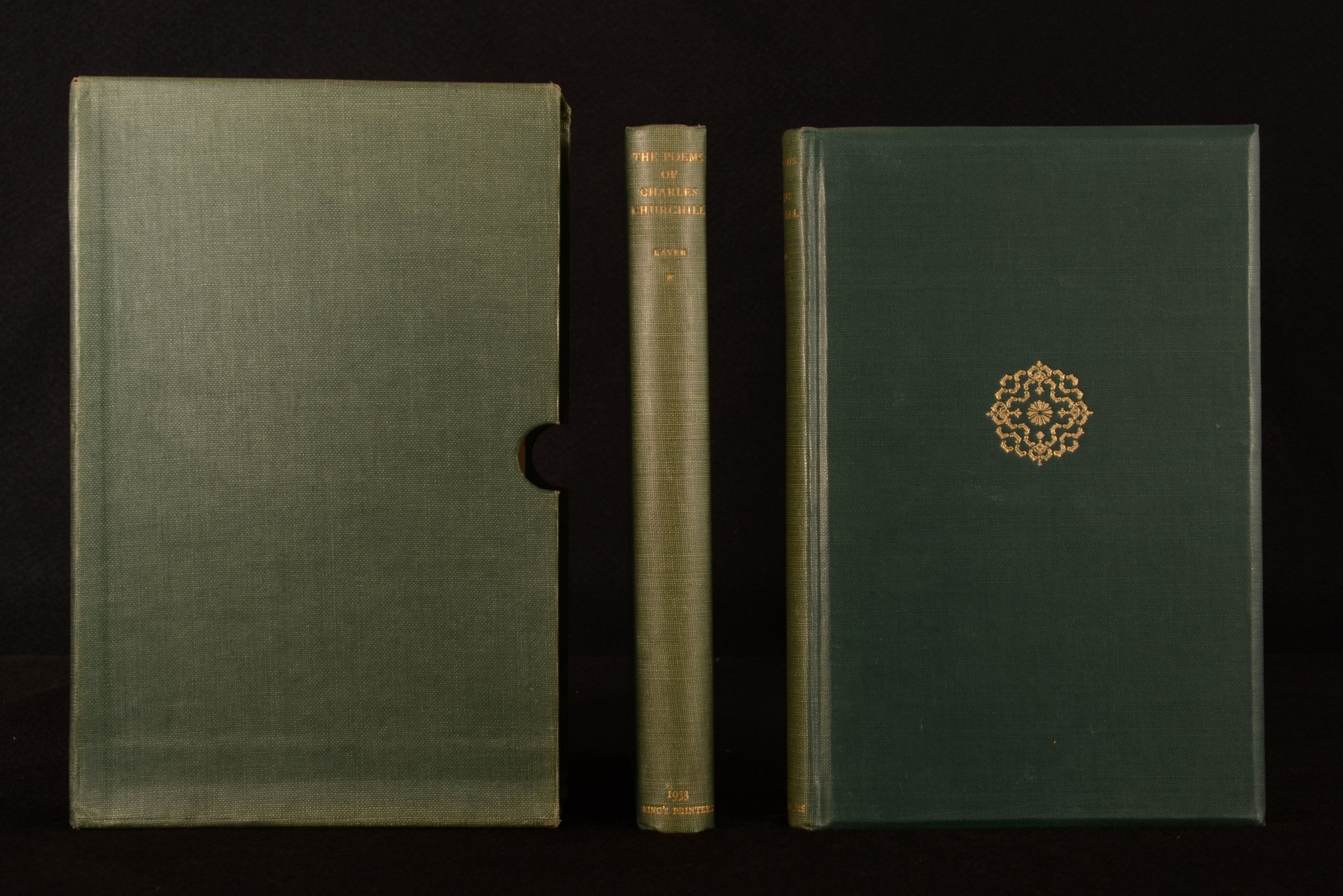 Charles Churchill; James Laver (ed.) - Poems of Charles Churchill