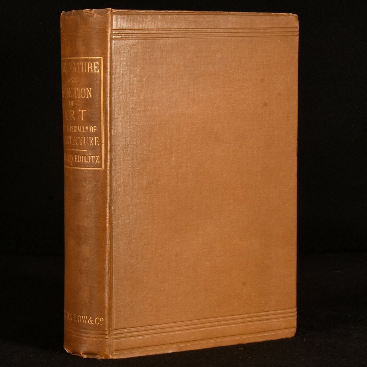 Leopold Eidlitz - The Nature and Function of Art More Especially of Architecture