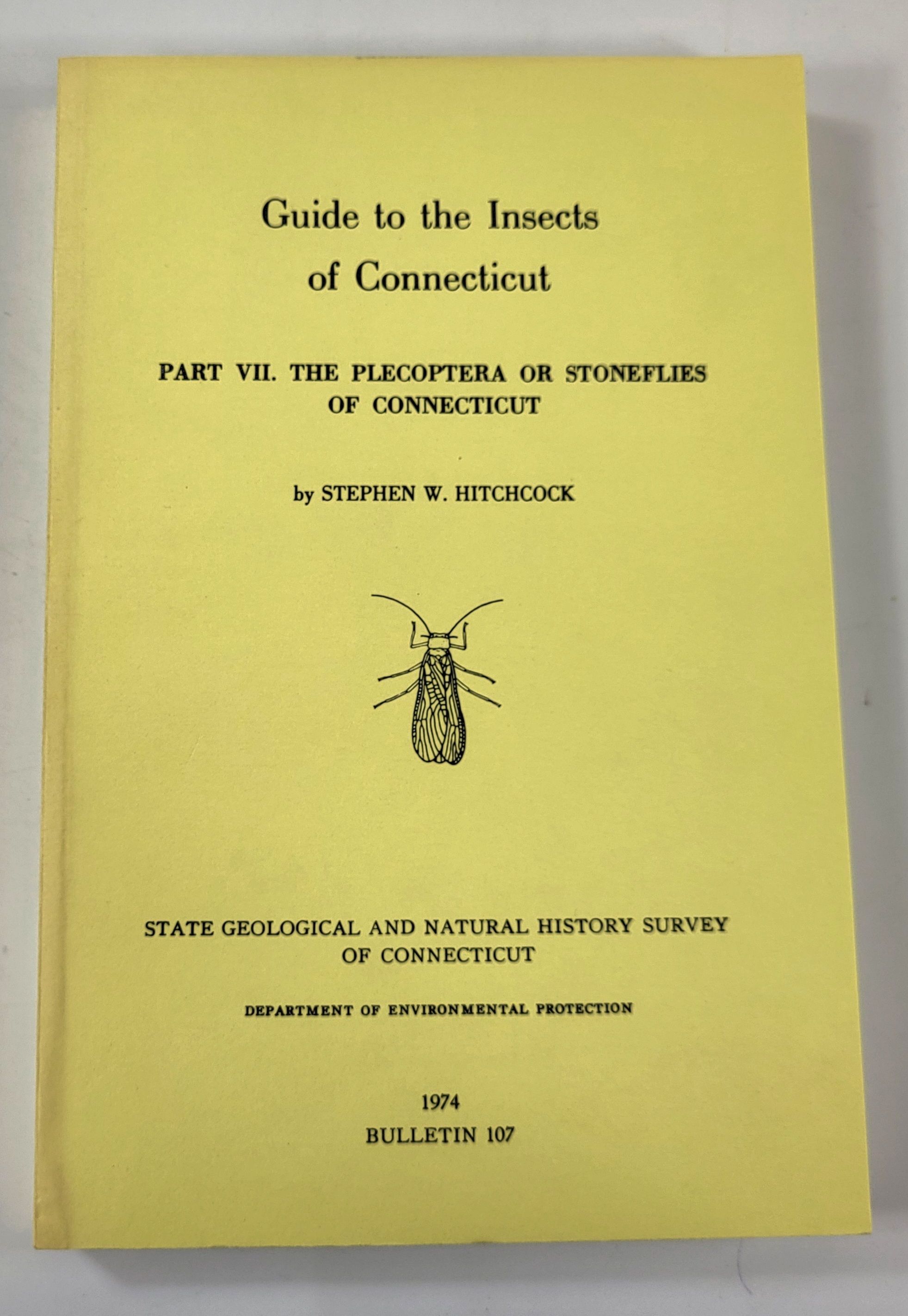 Guide to the Insects of Connecticut. Part VII. The Plecoptera or Stoneflies of Connecticut. State Geological and Natural History Survey of Connecticut Bulletin 107