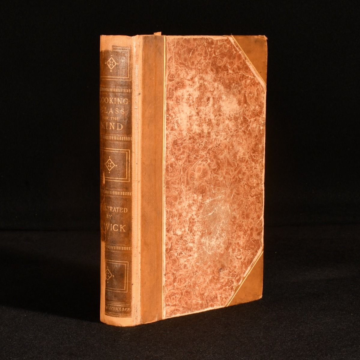 Arnaud Berquin; Charles Welsh [intro] - The Looking-Glass of the Mind. A Reprint of the Edition of 1792, with the Original Illustrations by Bewick