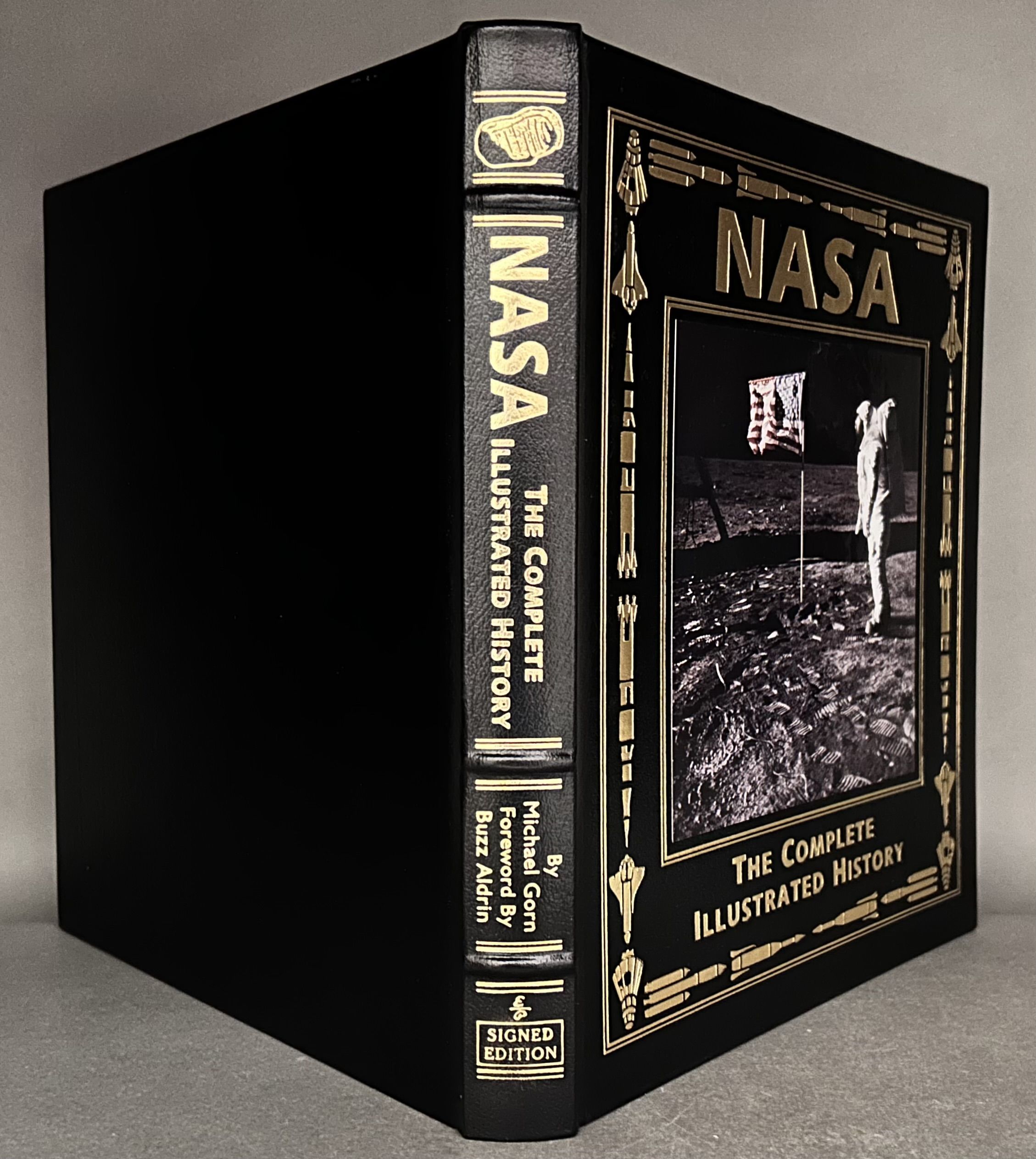 NASA: The Complete Illustrated History [Signed by Buzz Aldrin]