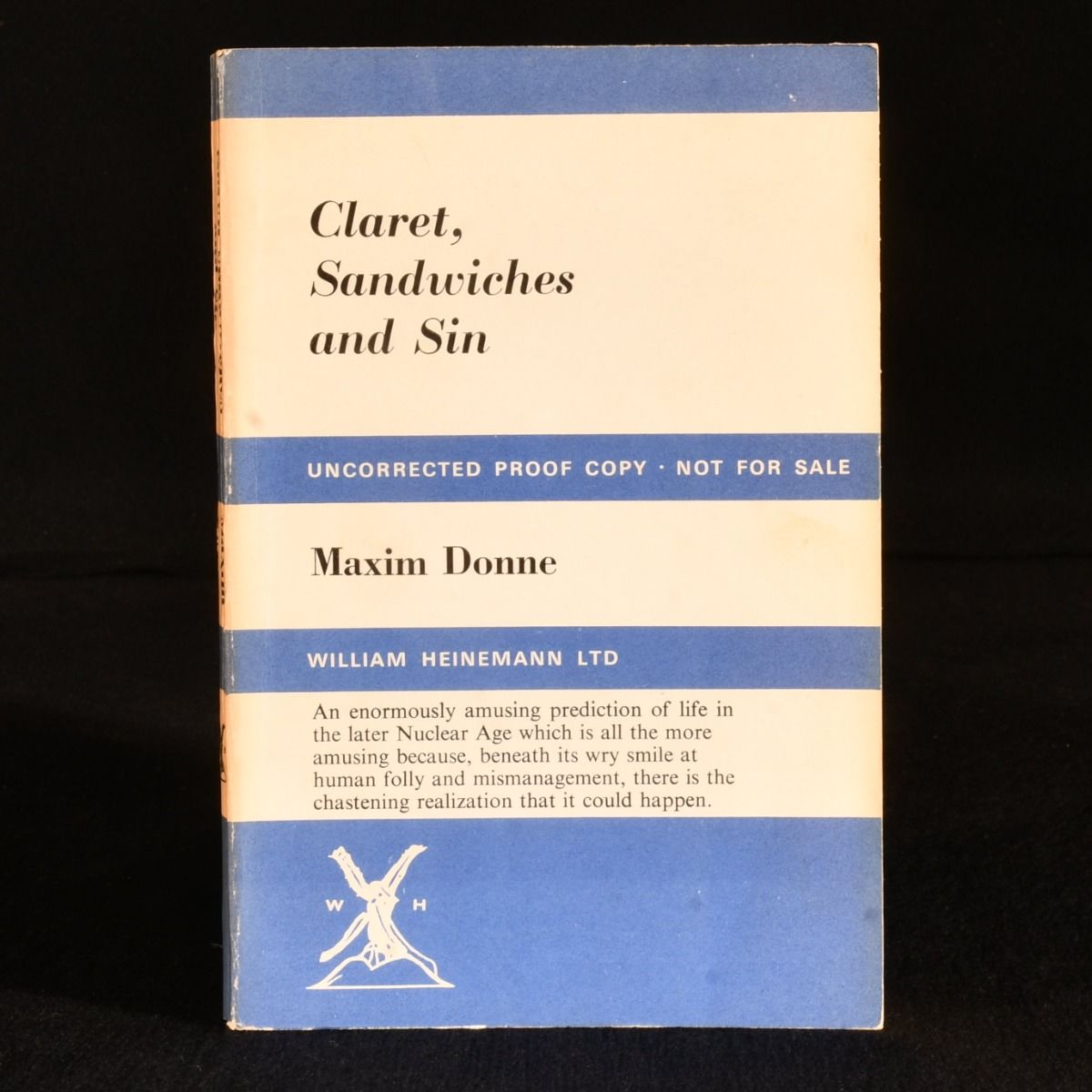 Maxim Donne [Madelaine Duke; Elizabeth Magda MacFarlane] - Claret, Sandwiches and Sin