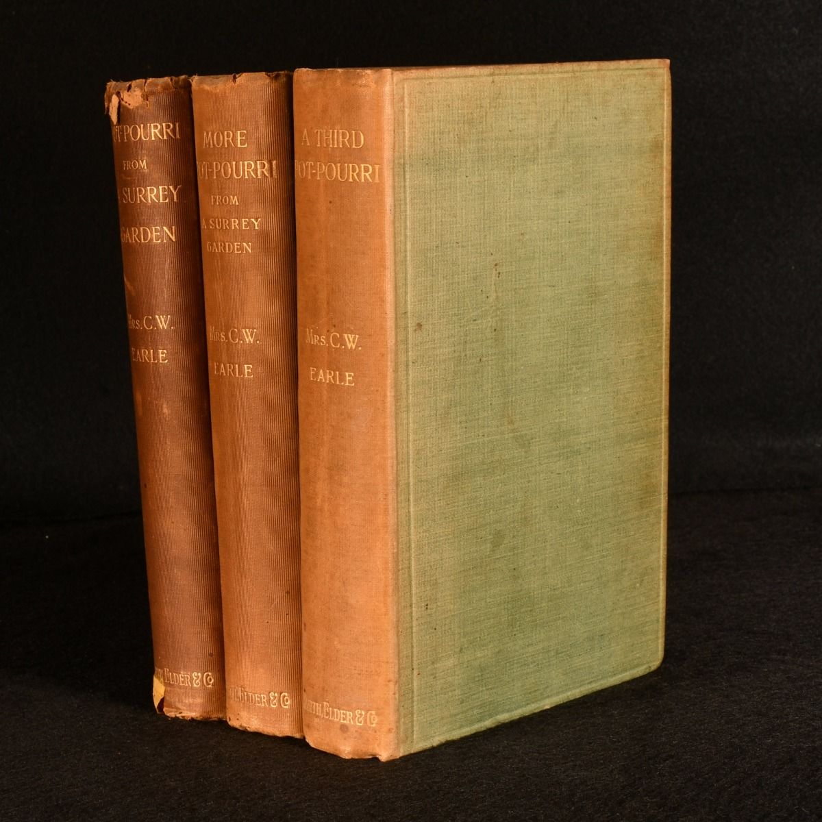 Mrs. C. W. Earle [Theresa Earle] - Pot-Pourri from a Surrey Garden; More Pot-Pourri from a Surrey Garden; a Third Pot-Pourri