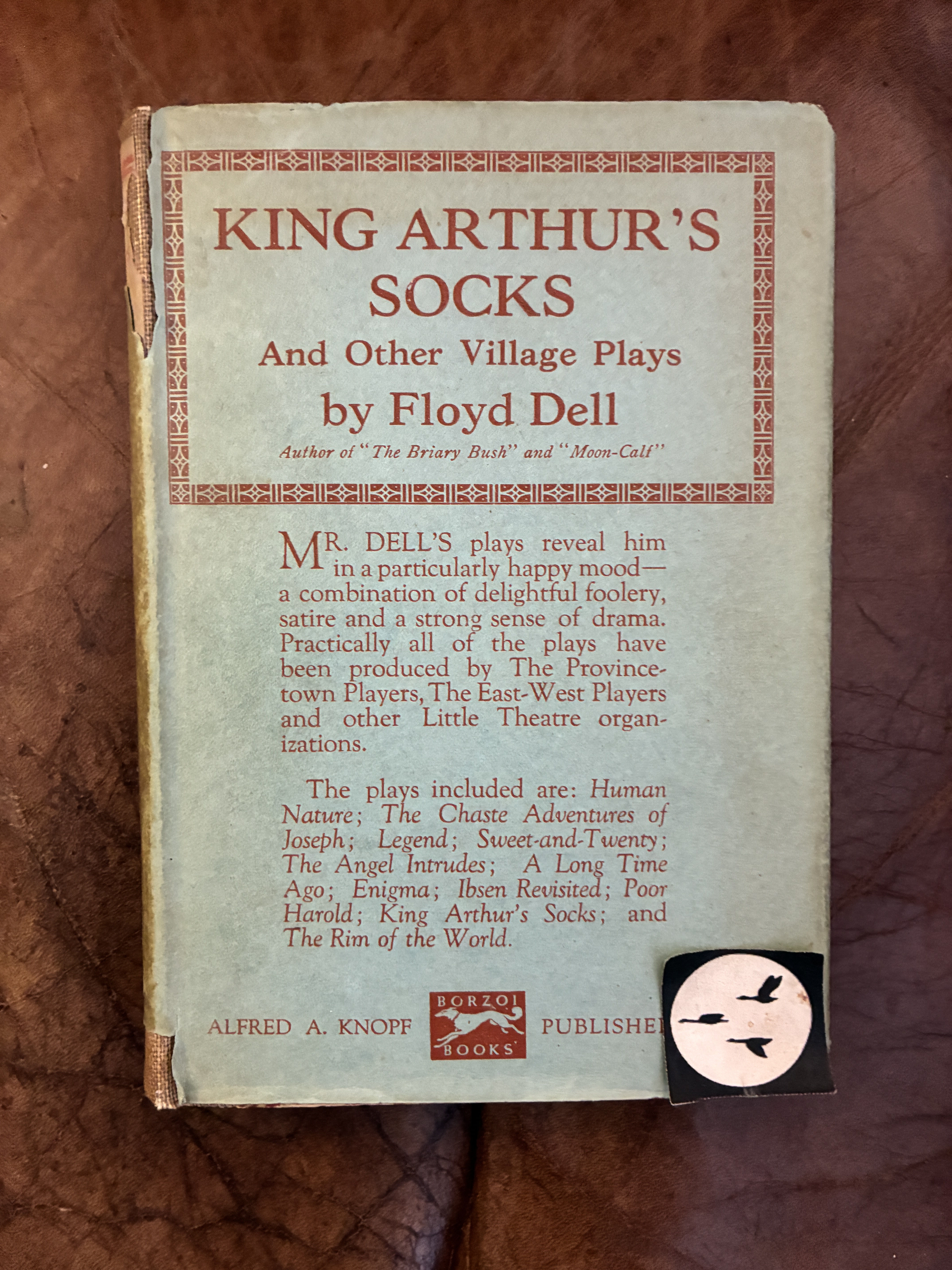 King Arthur's Socks And Other Village Plays