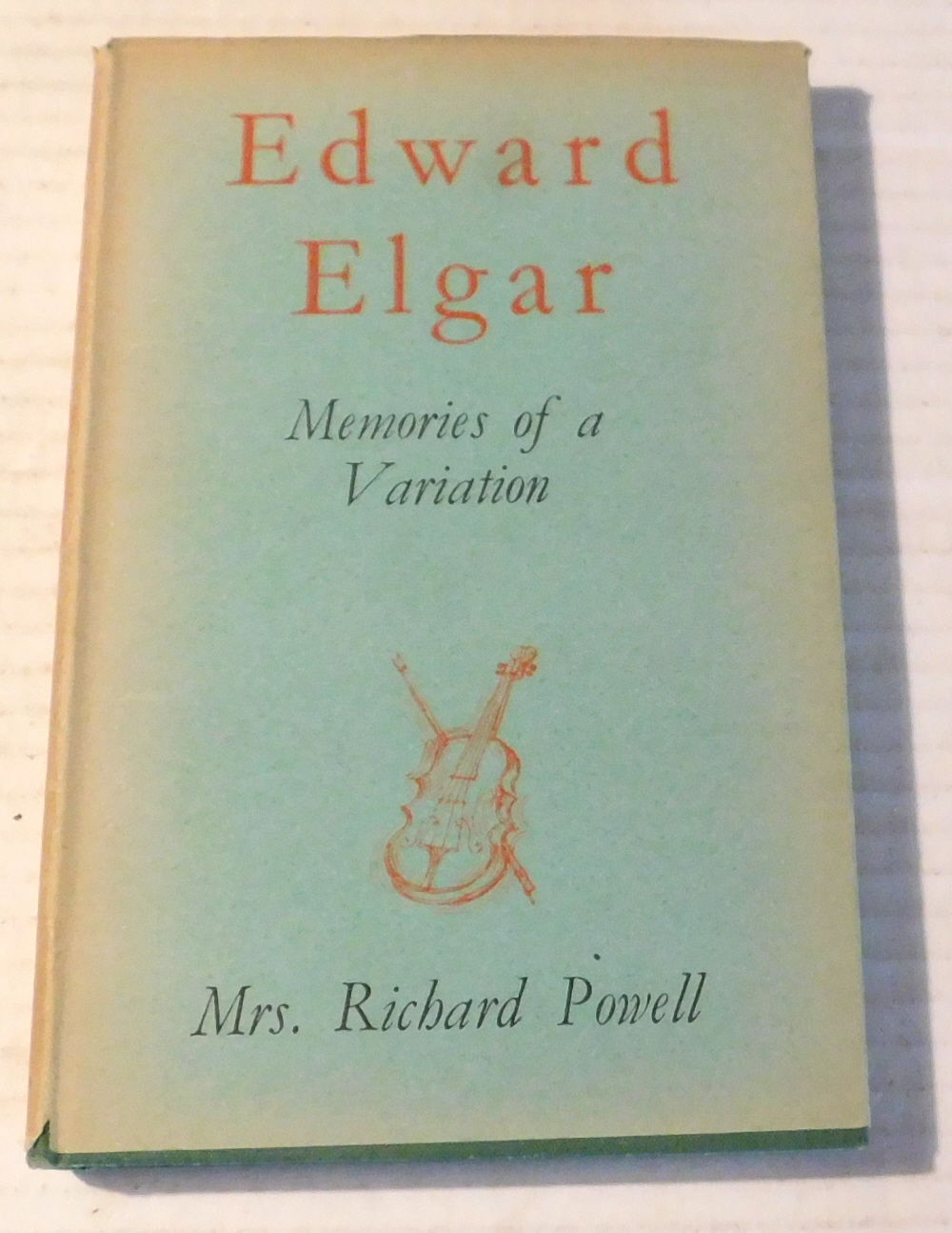 Image for EDWARD ELGAR: MEMORIES OF A VARIATION. EDWARD ELGAR: MEMORIES OF A VARIATION.