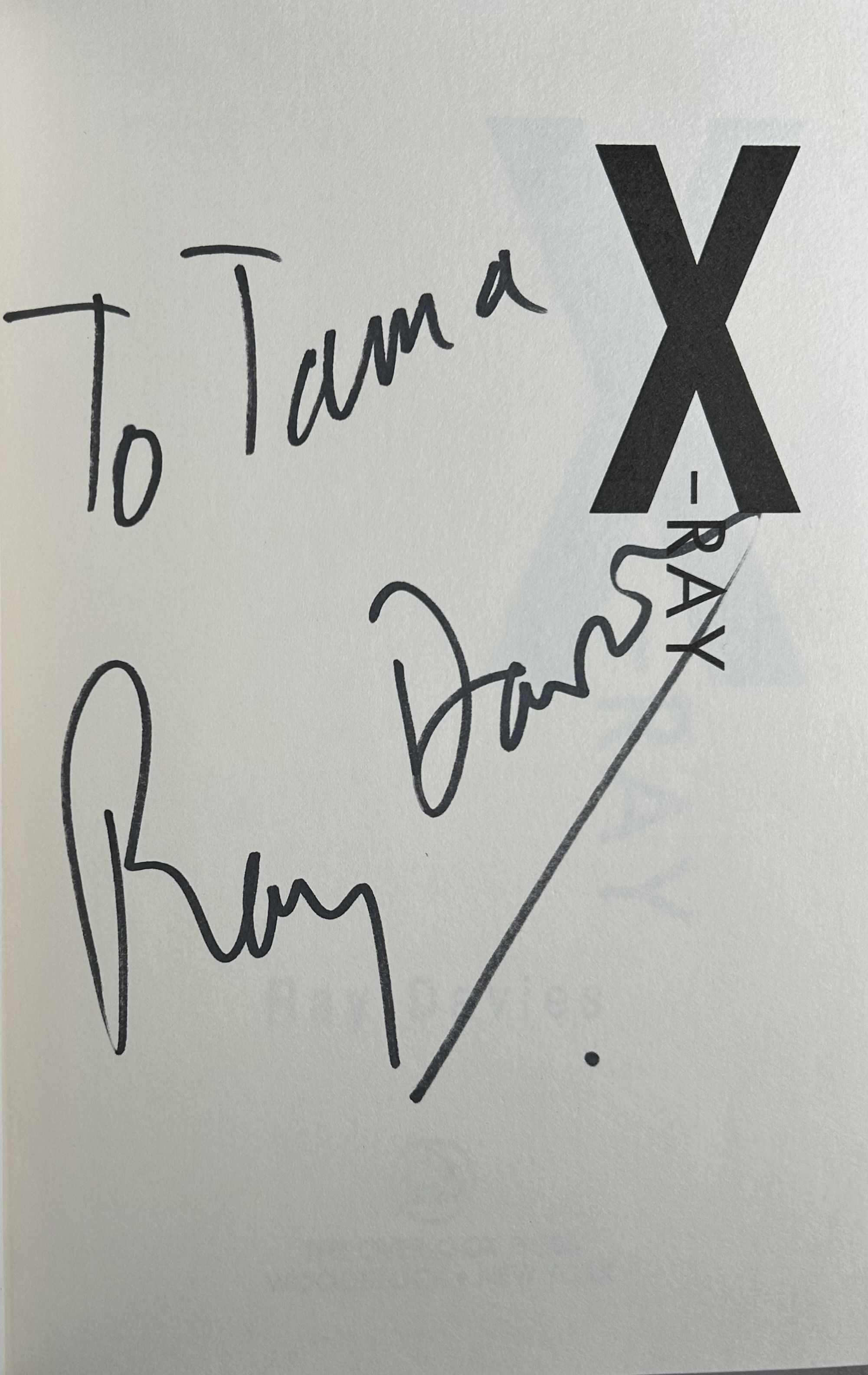 X-Ray: The Unauthorized Biography-The Kinks [Signed]
